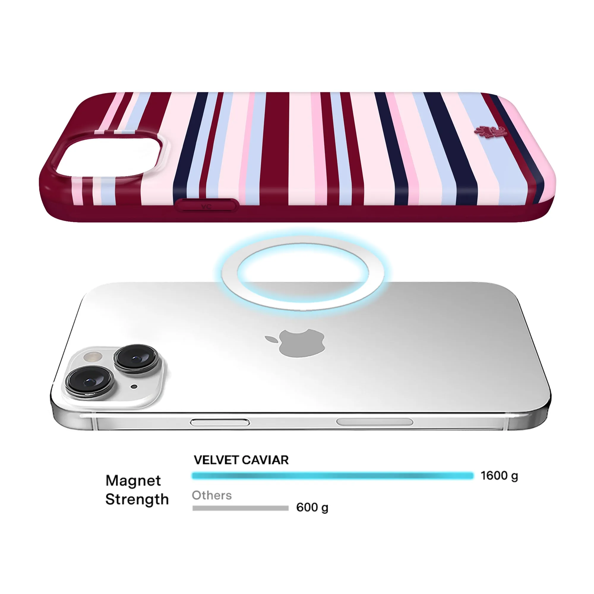 SoHo Stripes iPhone Case sold by Velvet Caviar product image thumbnail 4