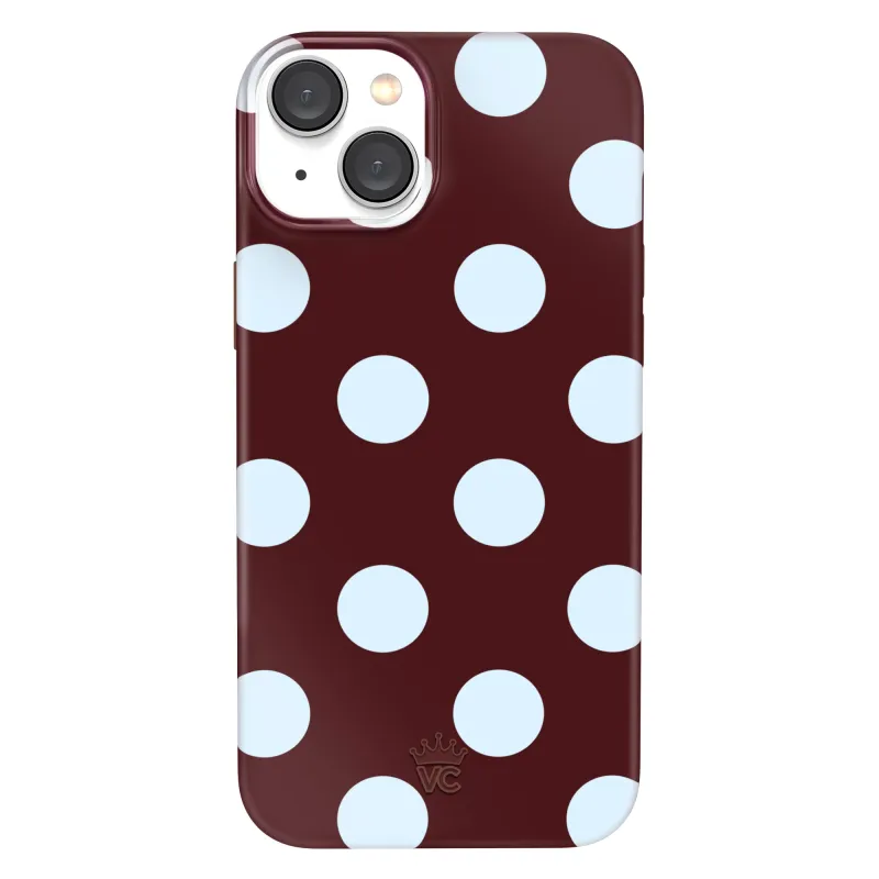Coco Polka Dot iPhone Case made by Velvet Caviar