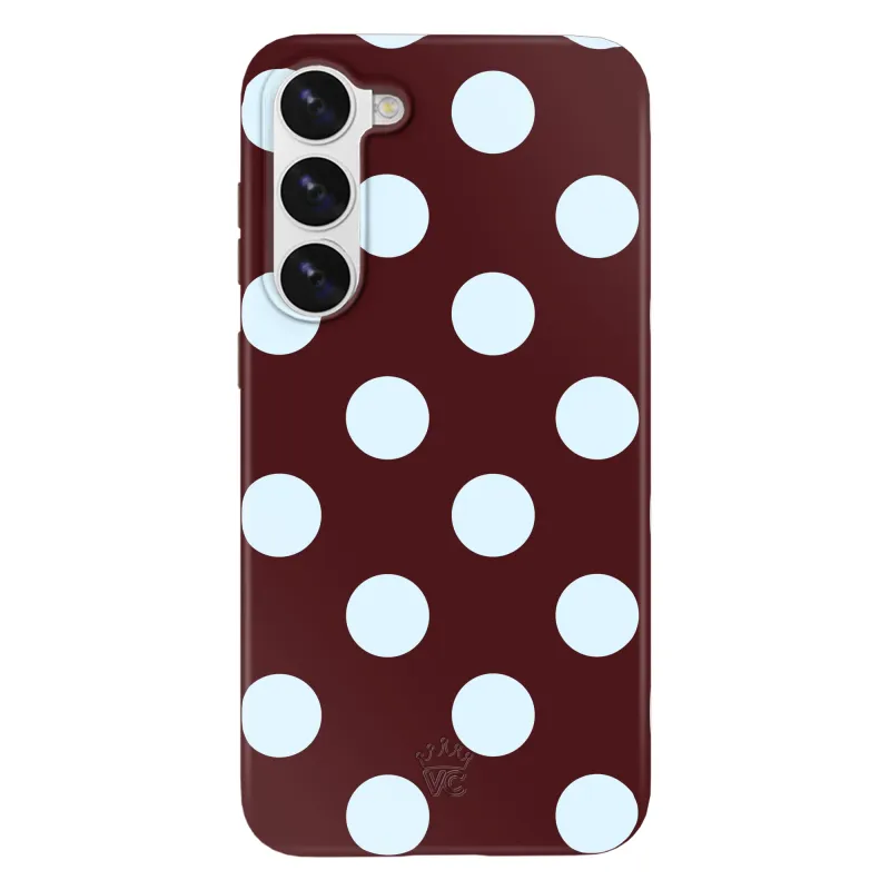 Coco Polka Dot Samsung Case made by Velvet Caviar