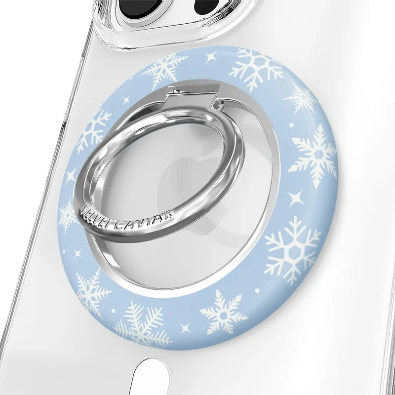 Snow Angel MagSafe Grip Ring made by Velvet Caviar