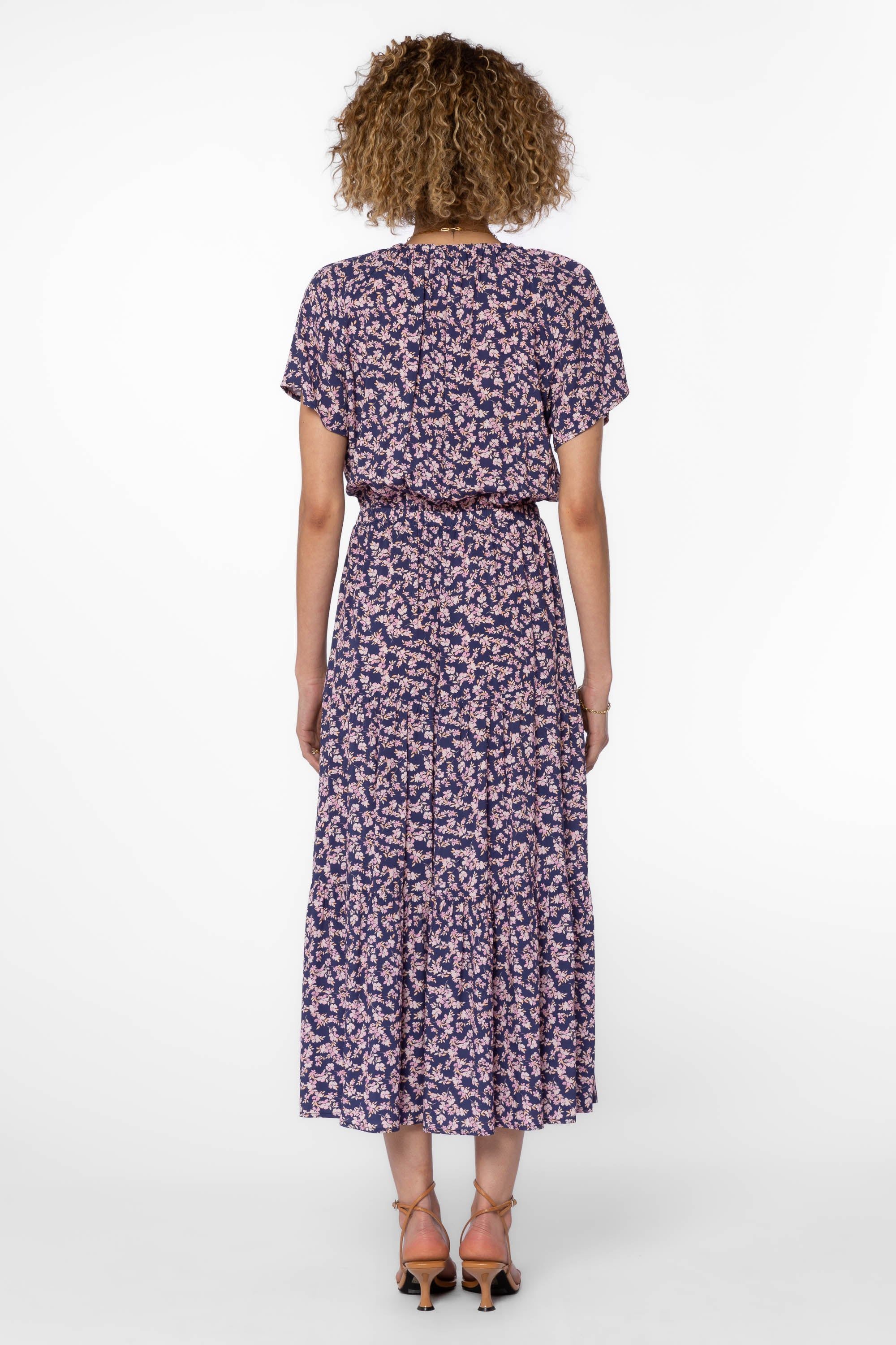 Athena Navy Pink Floral Dress sold by Velvet Heart product image thumbnail 4