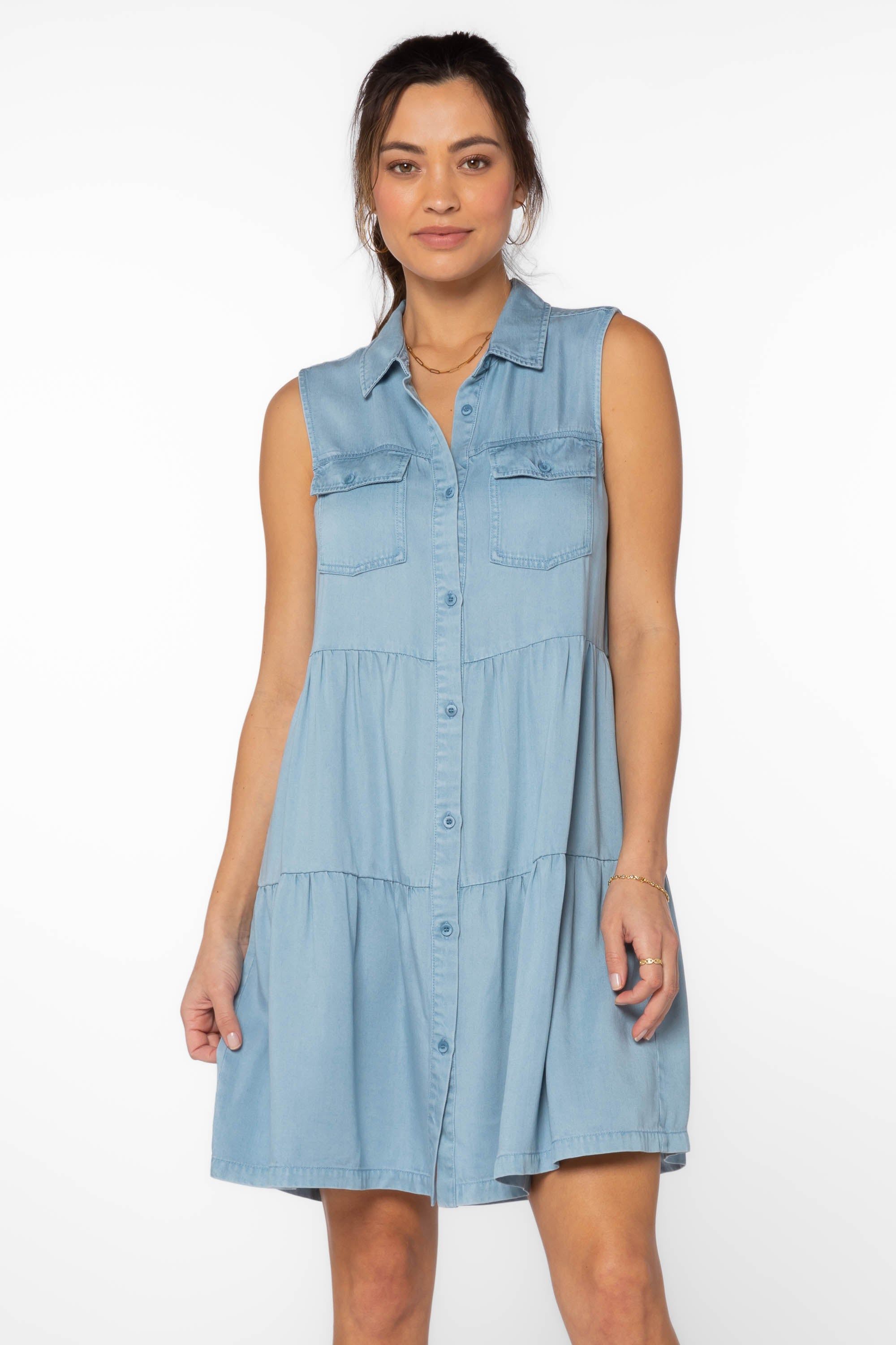 Collette Blue Denim Dress sold by Velvet Heart product image thumbnail 2