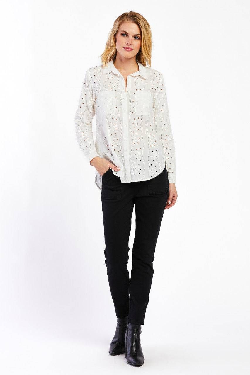 Anise White Shirt sold by Velvet Heart