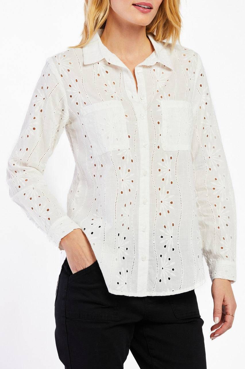 Anise White Shirt sold by Velvet Heart product image thumbnail 5