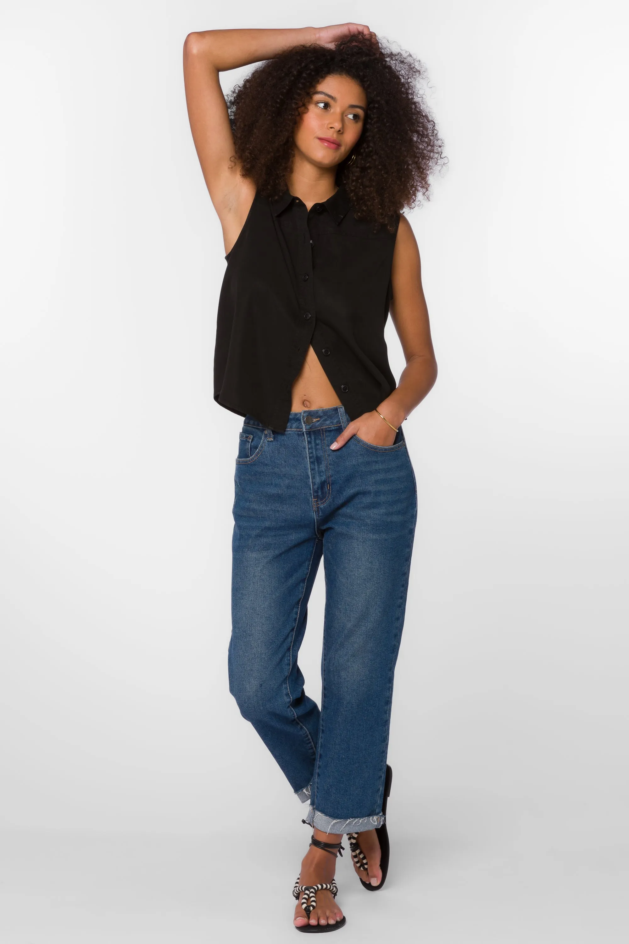 Rosana Black Shirt sold by Velvet Heart product image thumbnail 2