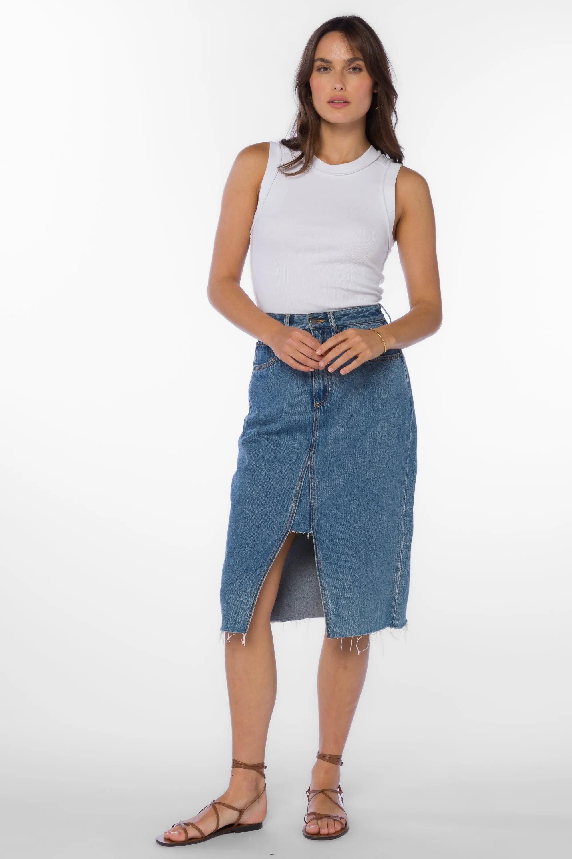 Douglas White Tank sold by Velvet Heart product image thumbnail 2