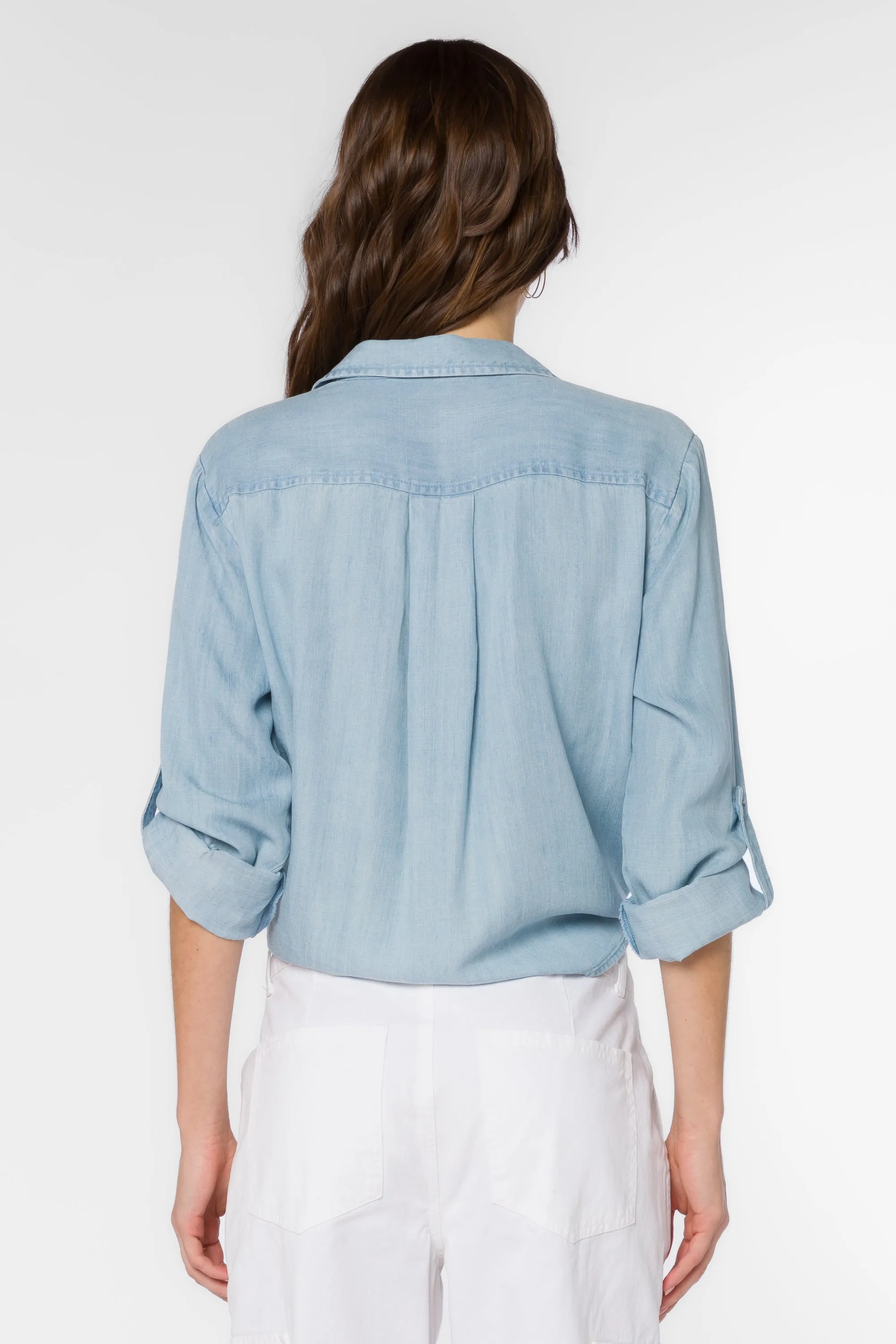 Solange Sky Blue Top sold by Velvet Heart product image thumbnail 4