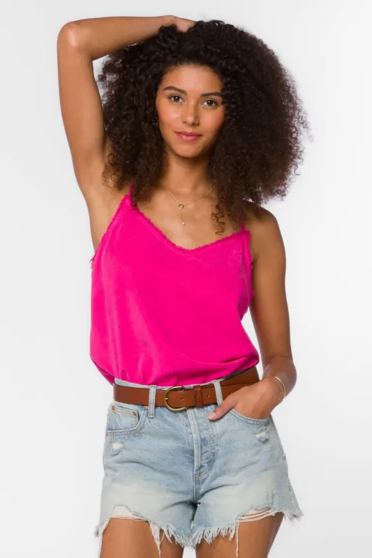 Victory Hot Pink Cami sold by Velvet Heart