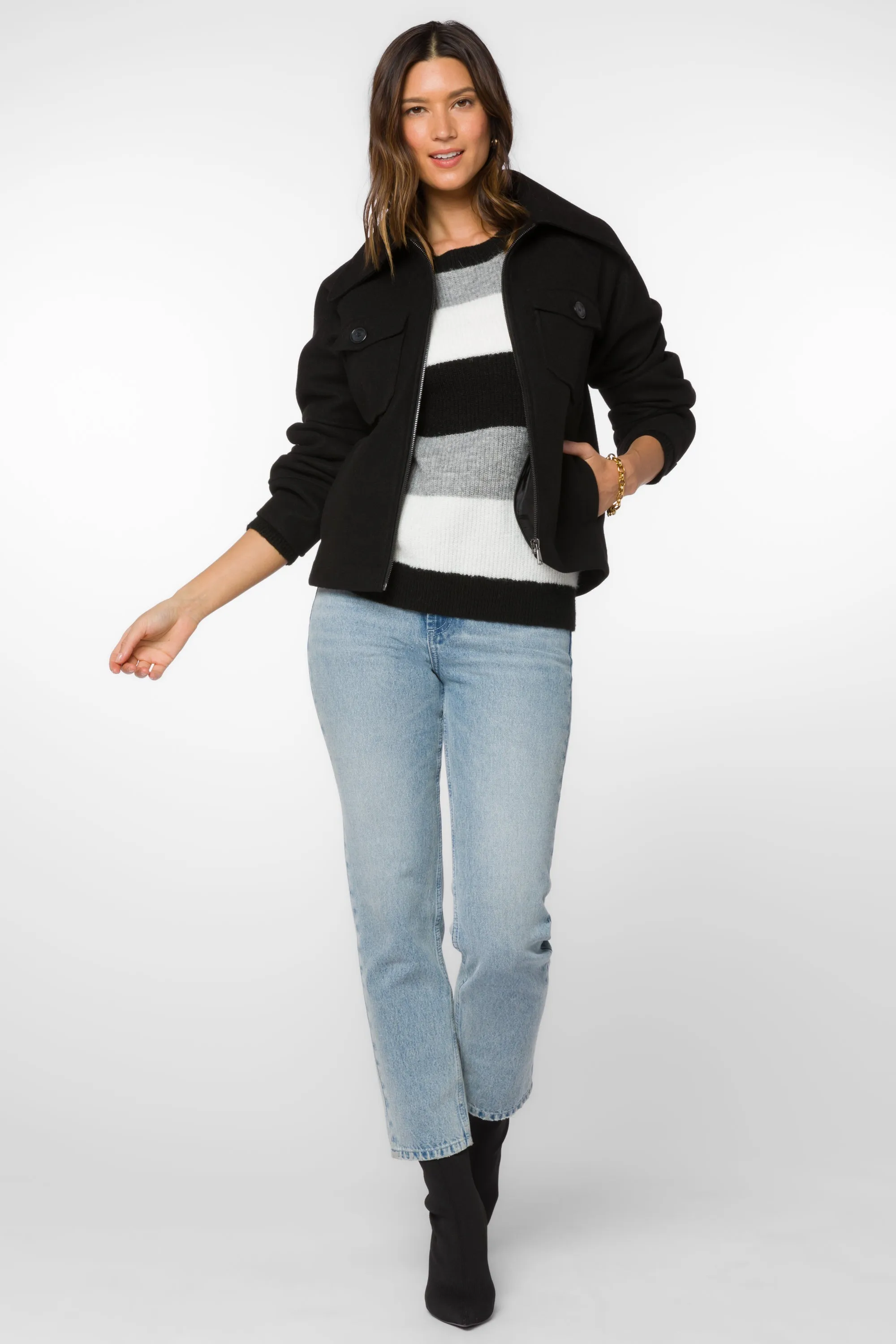 Stassi Black Jacket sold by Velvet Heart product image thumbnail 3