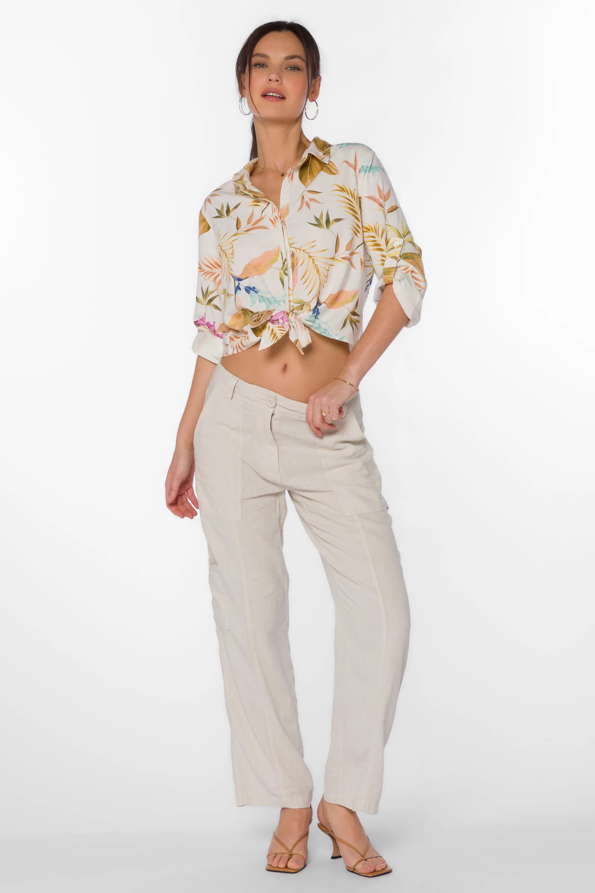 Solange Vintage Tropical Shirt sold by Velvet Heart product image thumbnail 2