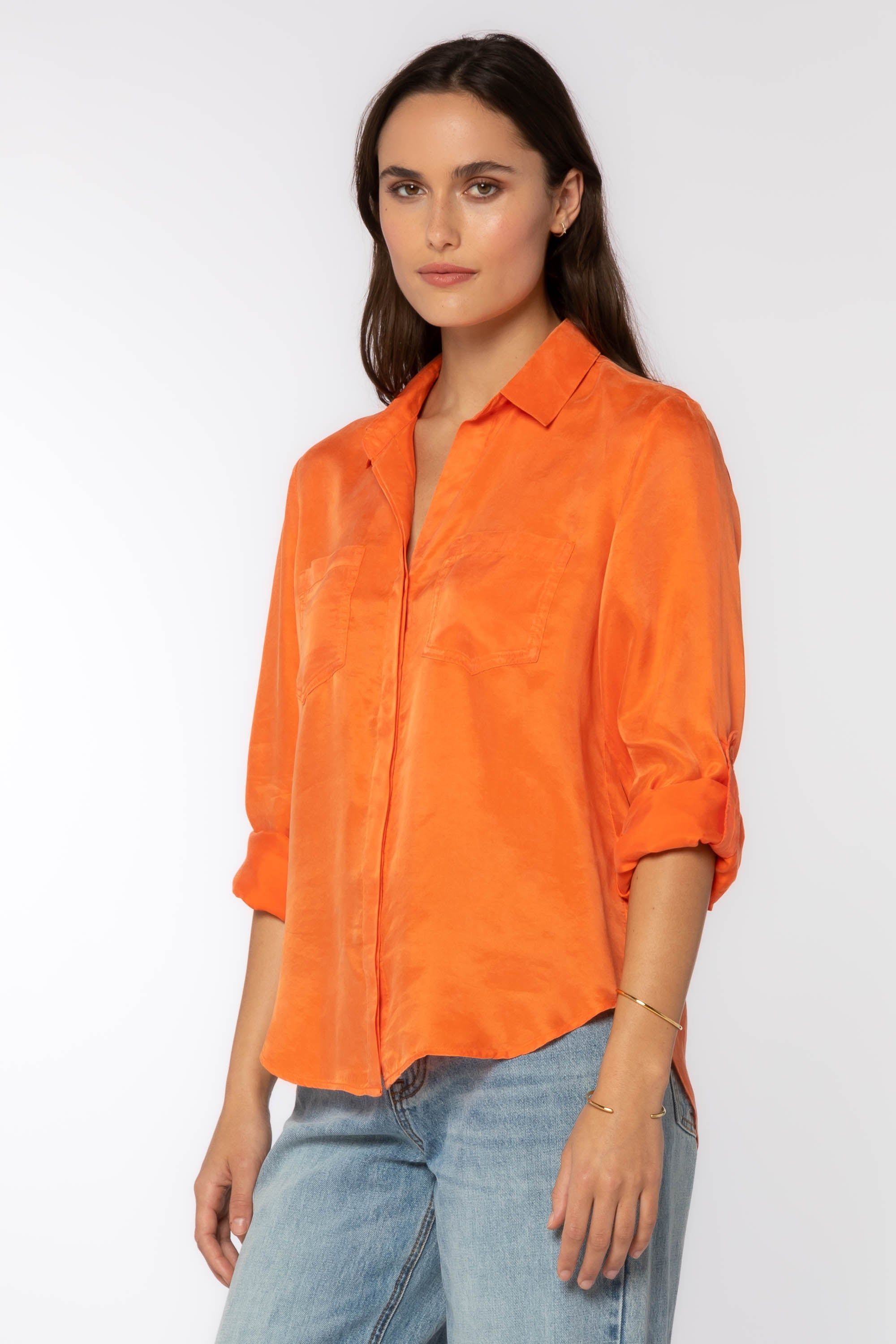 Riley Orange Shirt sold by Velvet Heart product image thumbnail 4