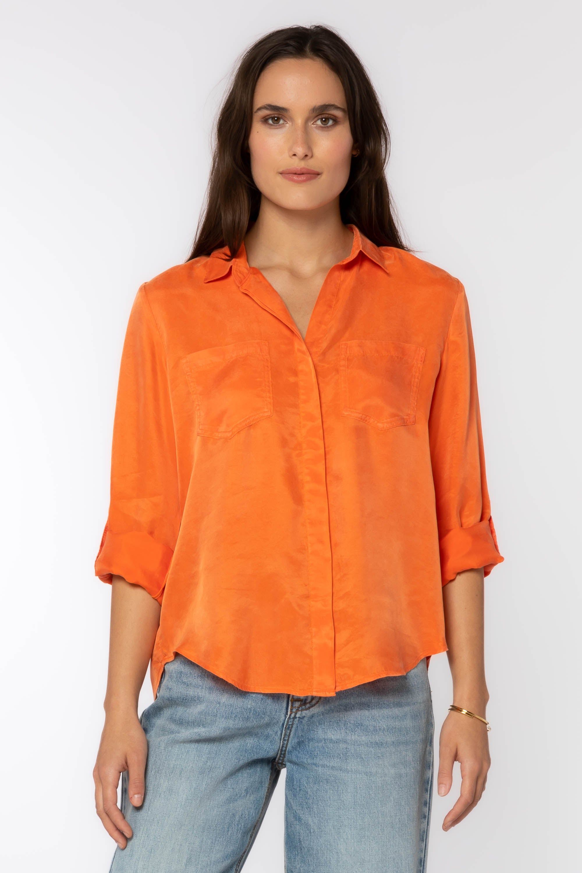 Riley Orange Shirt sold by Velvet Heart product image thumbnail 3