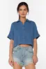 Trista Vintage Blue Shirt sold by Velvet Heart