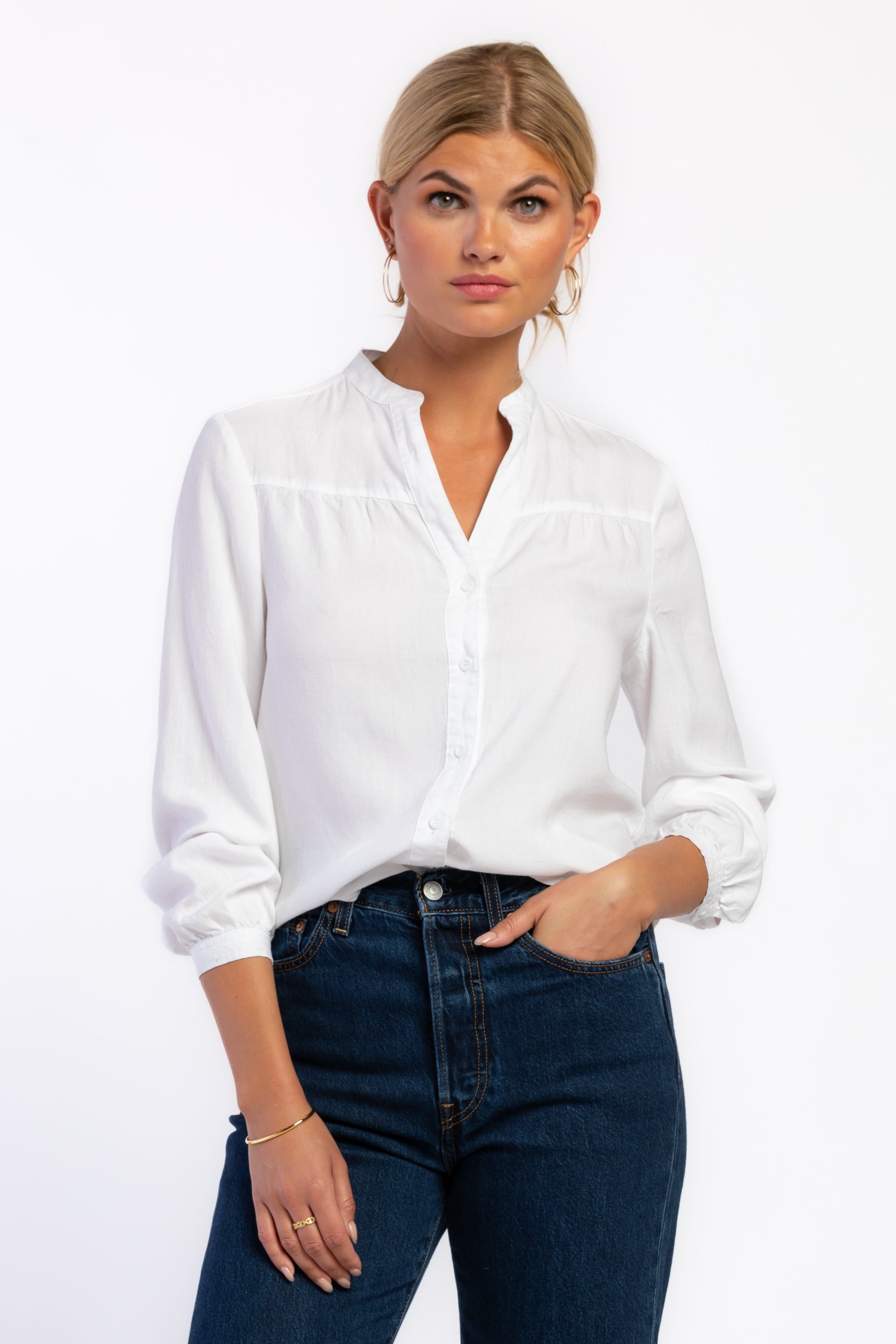 Fanny White Shirt sold by Velvet Heart product image thumbnail 2