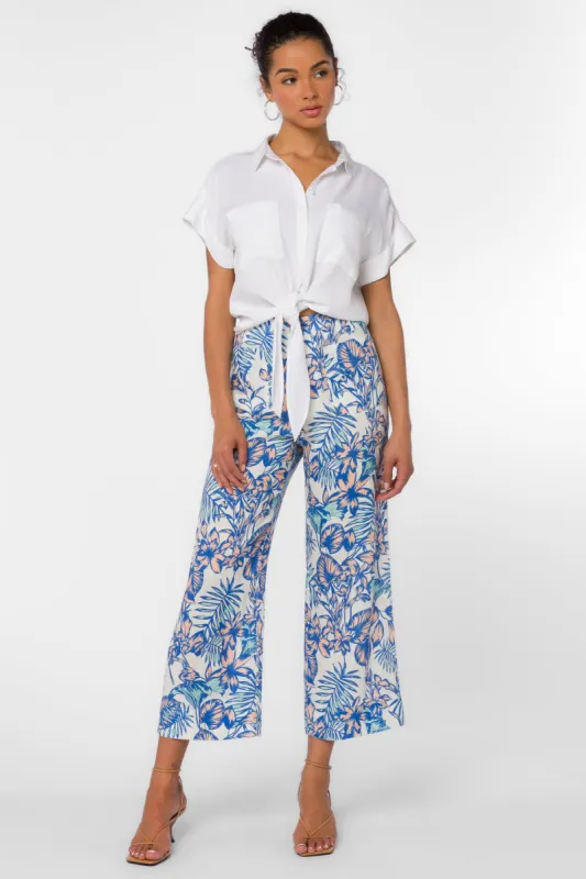 Alyx Blue Tropicana Pants sold by Velvet Heart