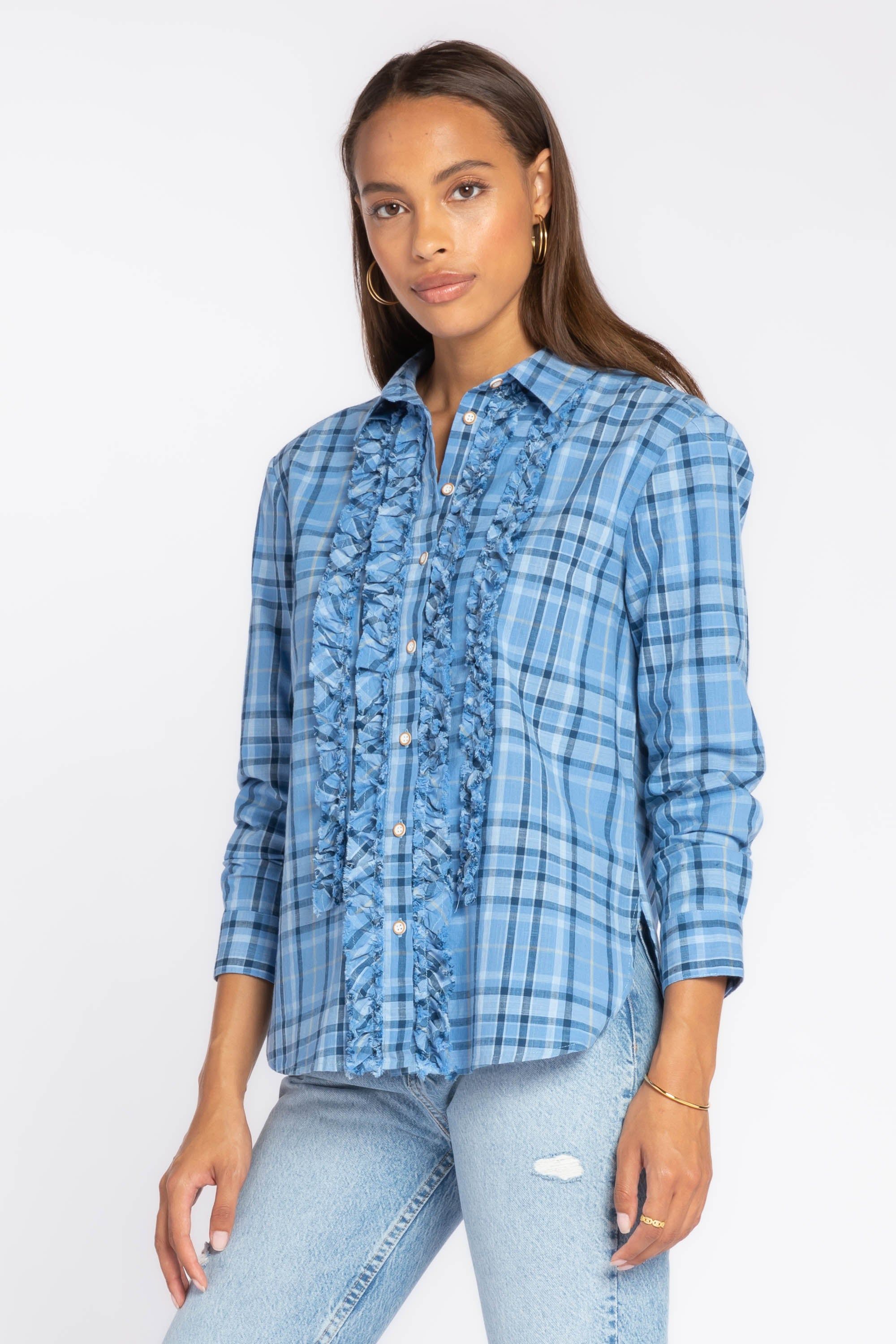Amani Plaid Shirt sold by Velvet Heart product image thumbnail 3