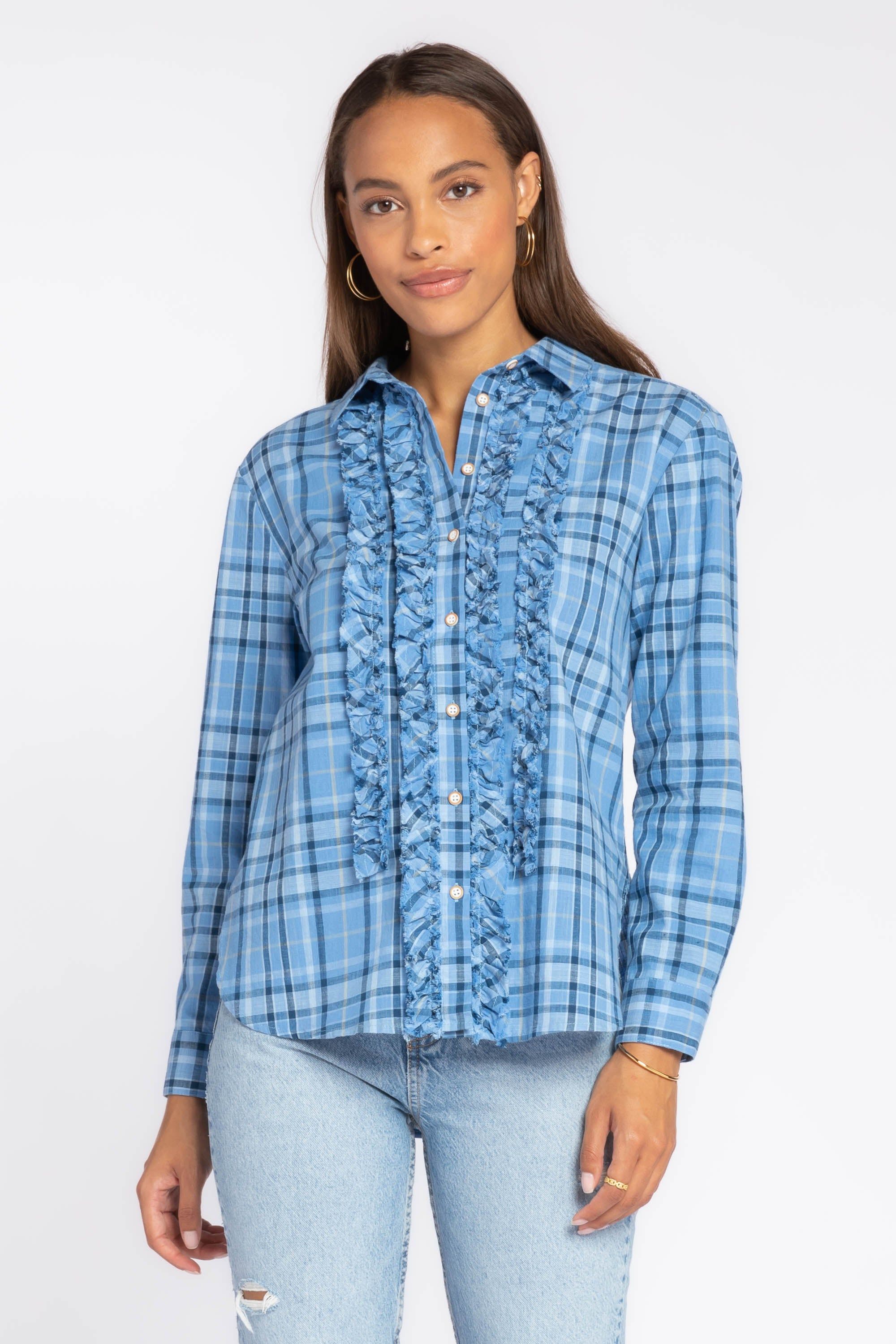 Amani Plaid Shirt sold by Velvet Heart product image thumbnail 2