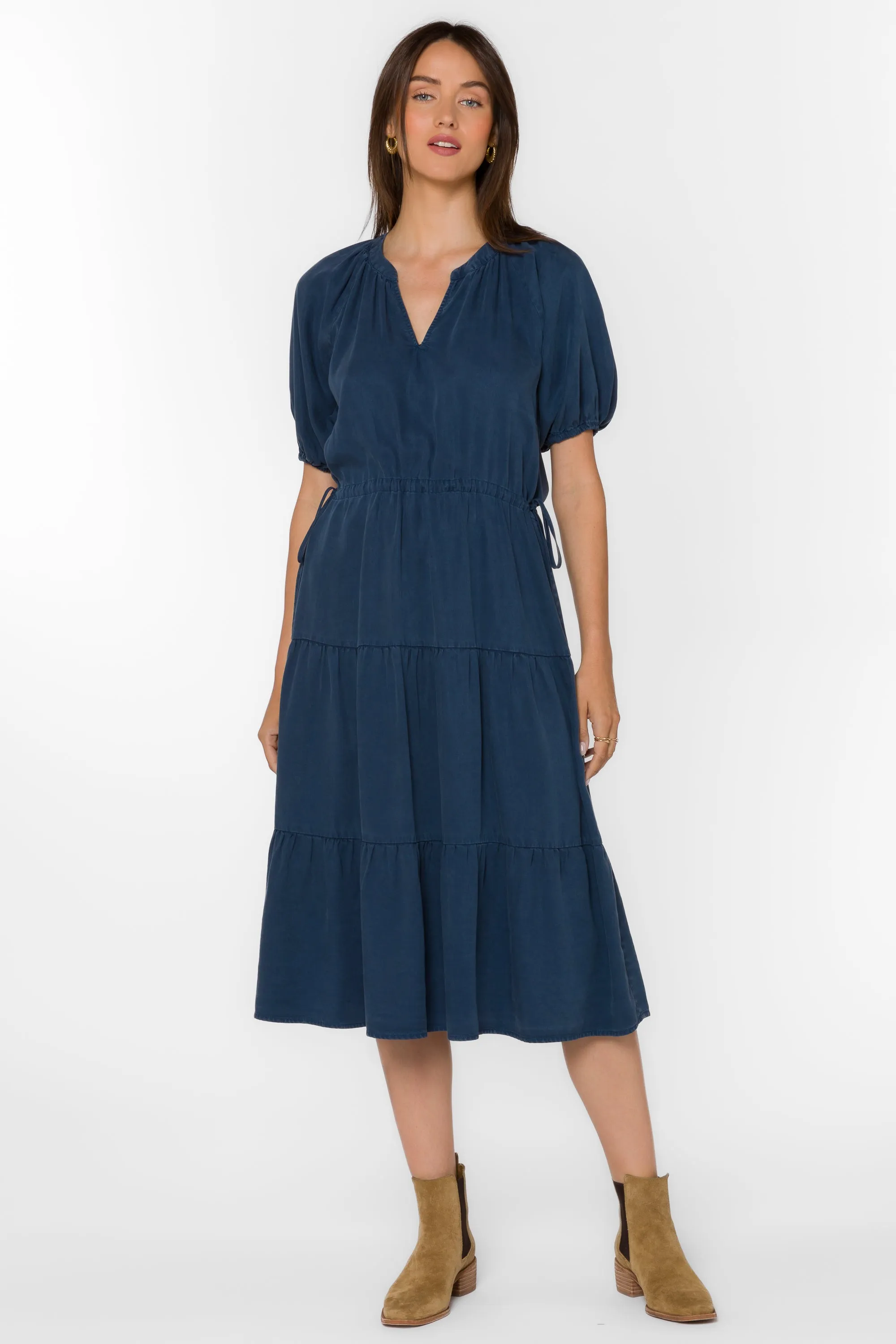 Cassie French Navy Dress sold by Velvet Heart product image thumbnail 2