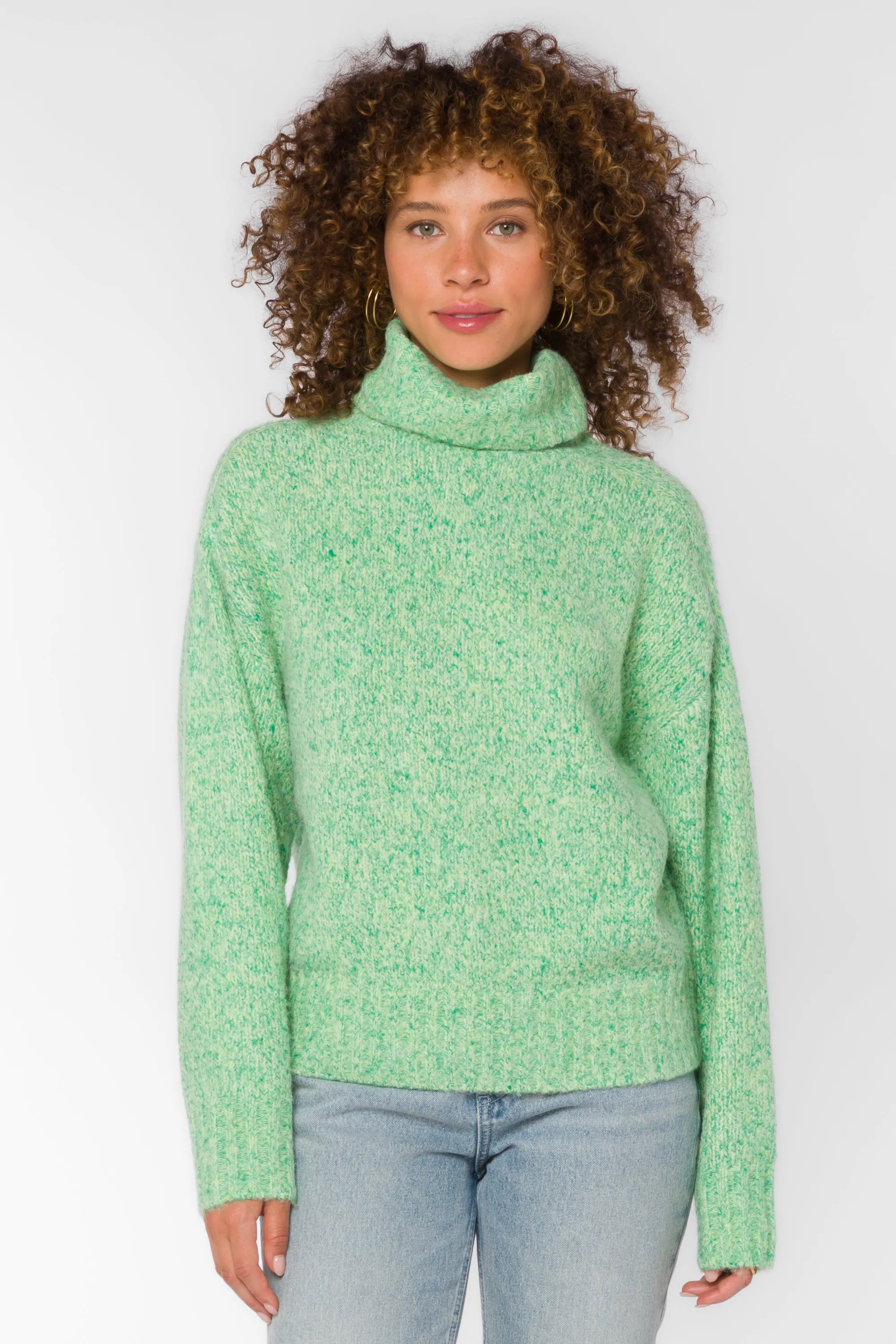 Tillie Marled Green Sweater sold by Velvet Heart product image thumbnail 2