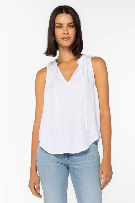 Becks White Top sold by Velvet Heart
