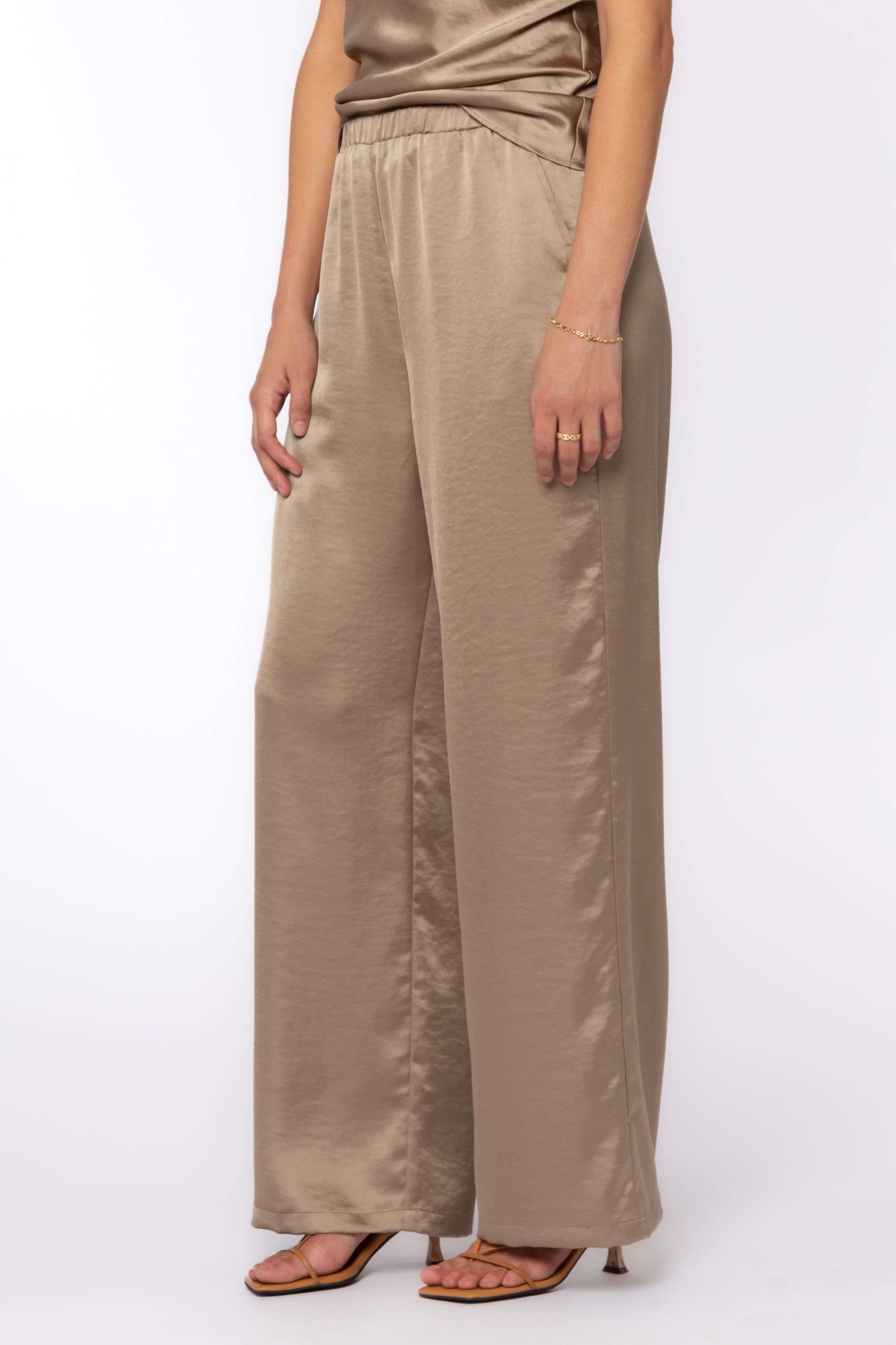 Morelia Champagne Pants sold by Velvet Heart product image thumbnail 3