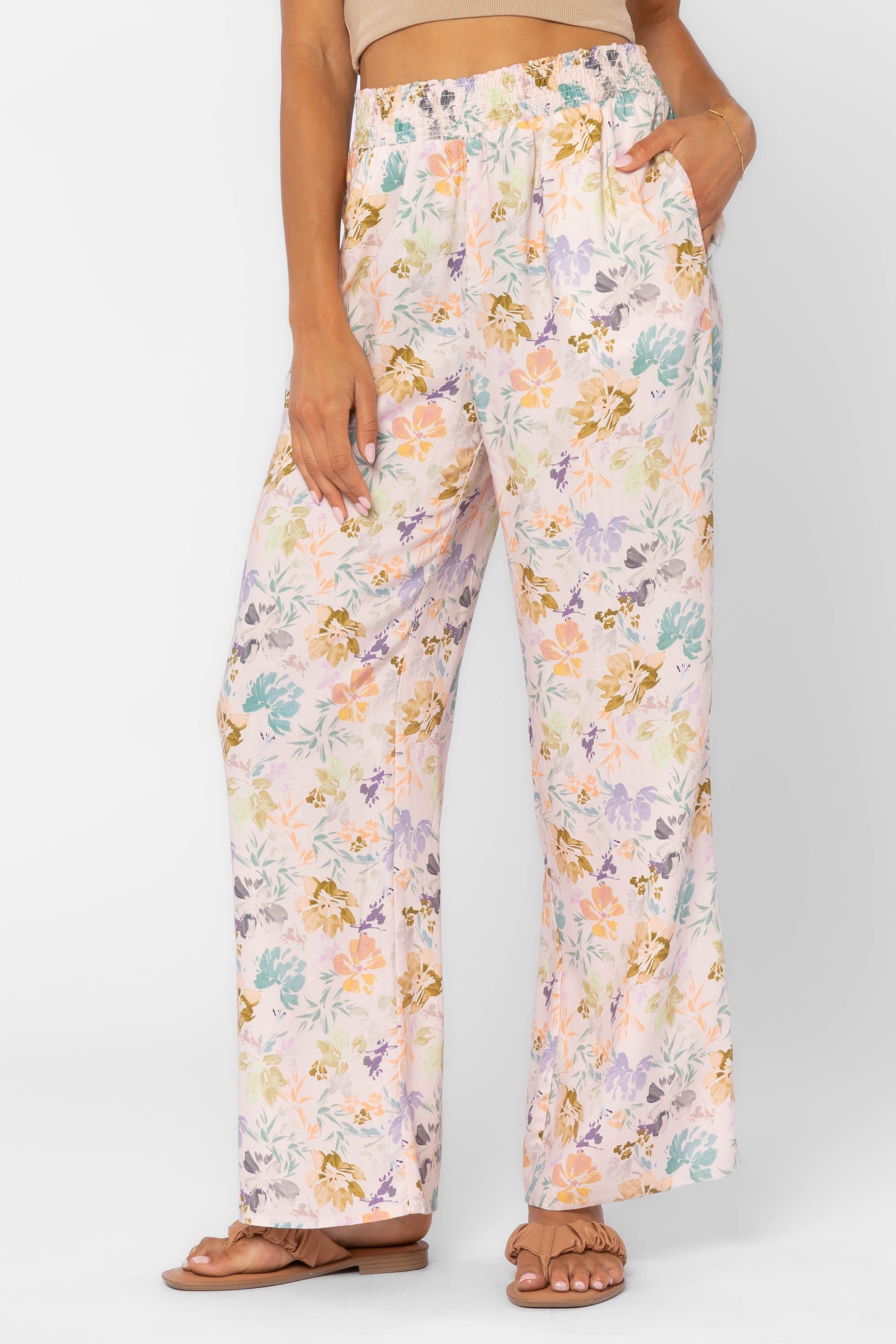 Morelia Pink Floral Pants sold by Velvet Heart product image thumbnail 4