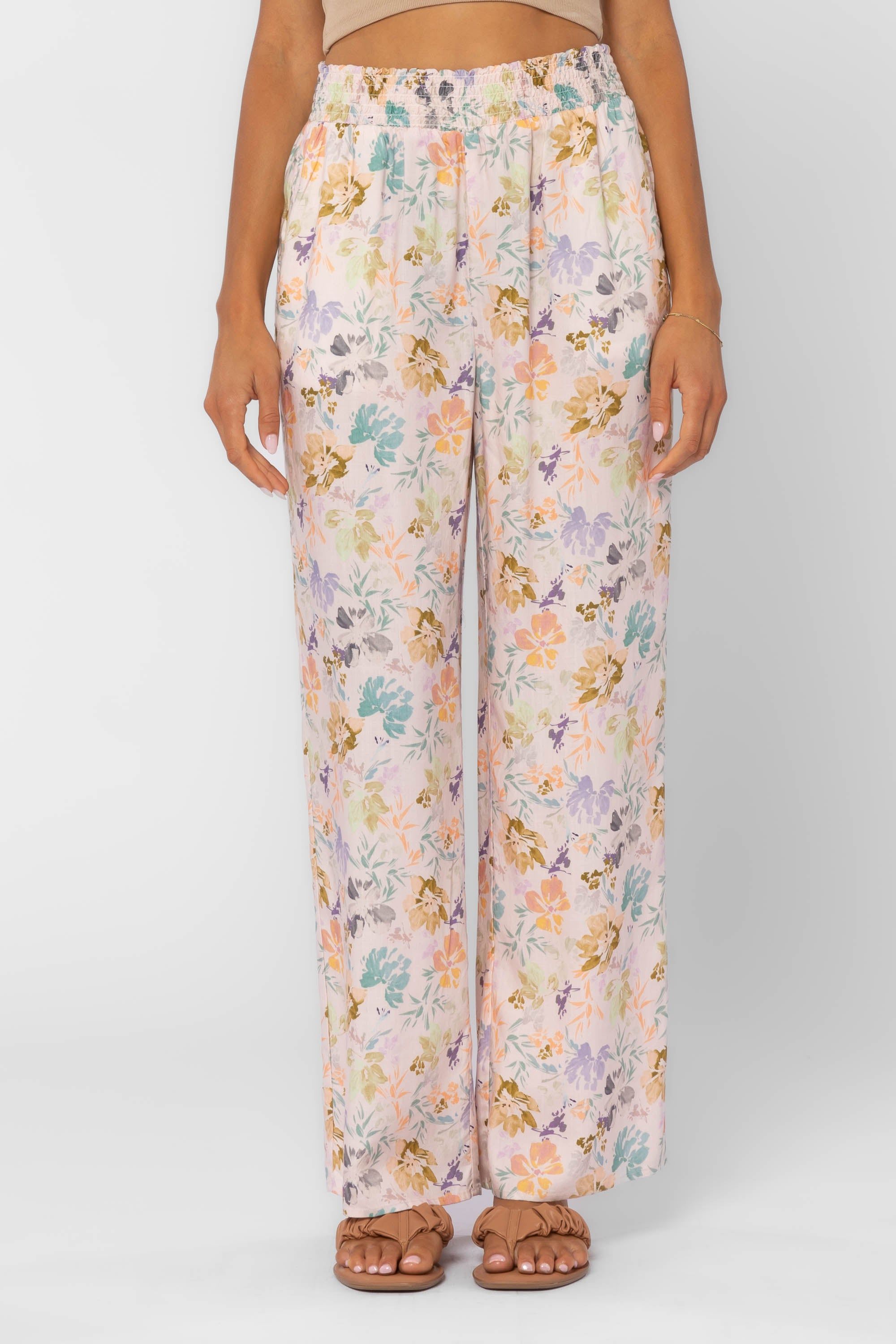 Morelia Pink Floral Pants sold by Velvet Heart product image thumbnail 3