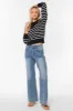 Janette Black White Stripe Sweater sold by Velvet Heart