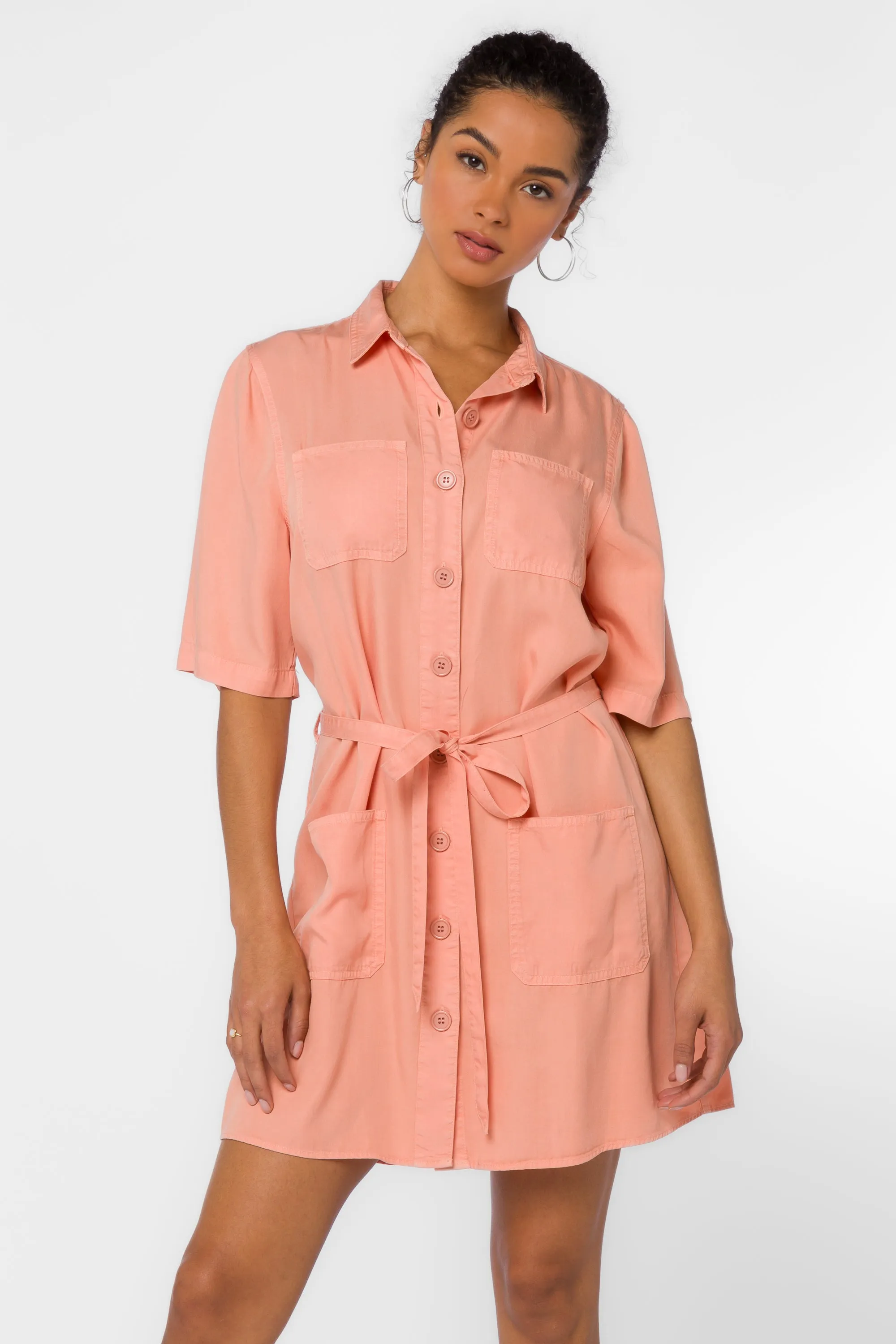 Olympia Coral Dress sold by Velvet Heart product image thumbnail 3