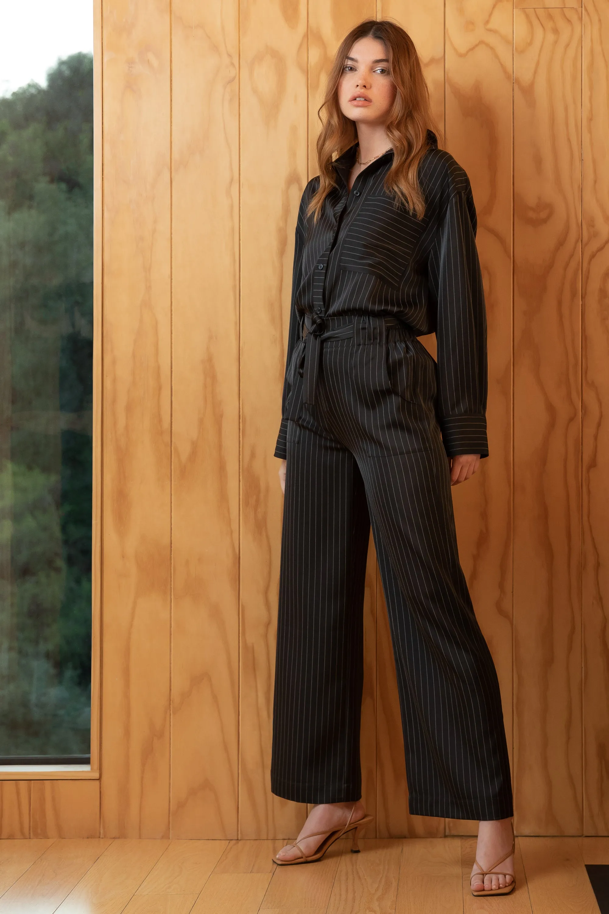 Sutton Black Stripe Shirt sold by Velvet Heart product image thumbnail 2