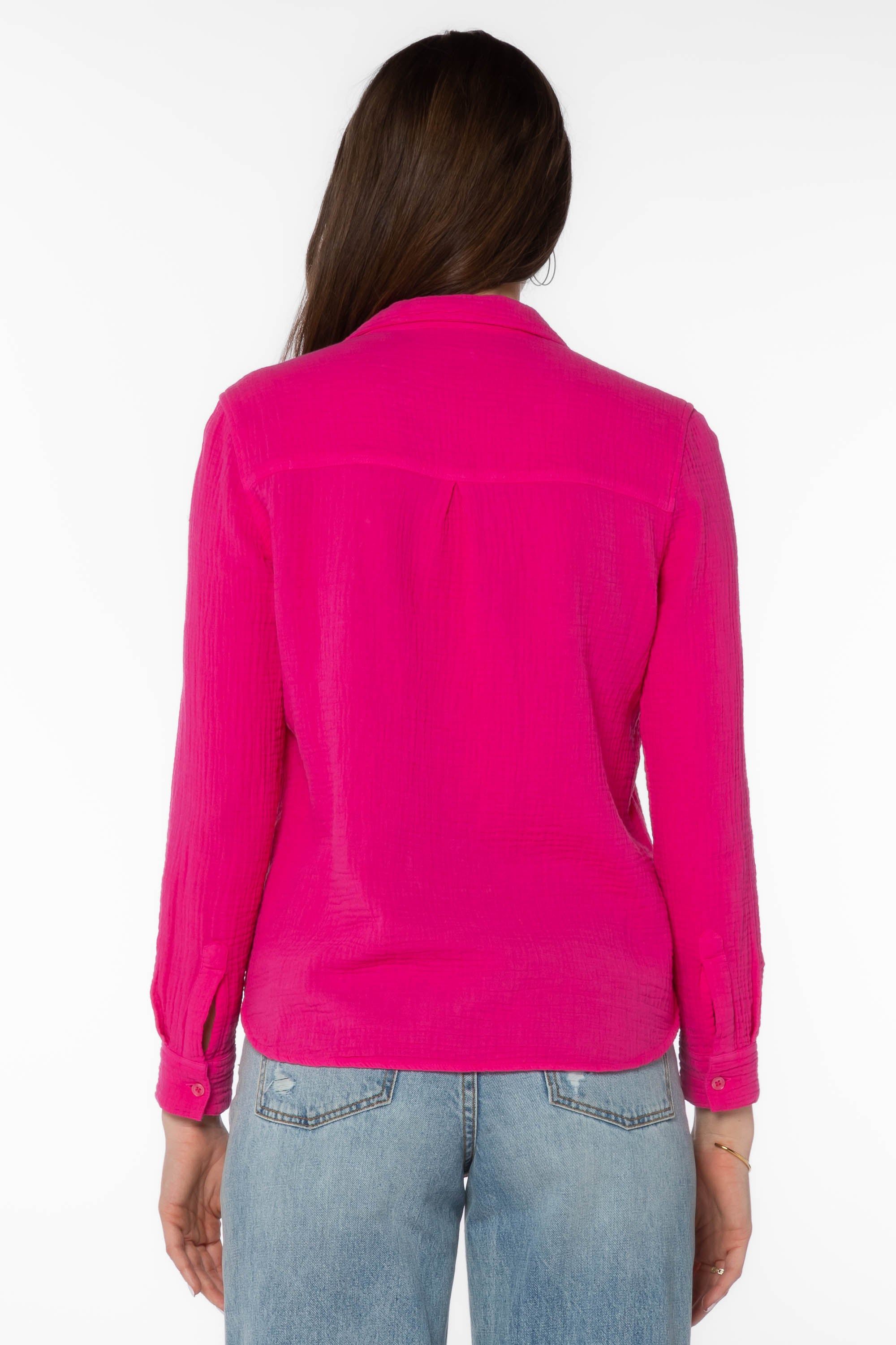 Bennett Pink Shirt sold by Velvet Heart product image thumbnail 4