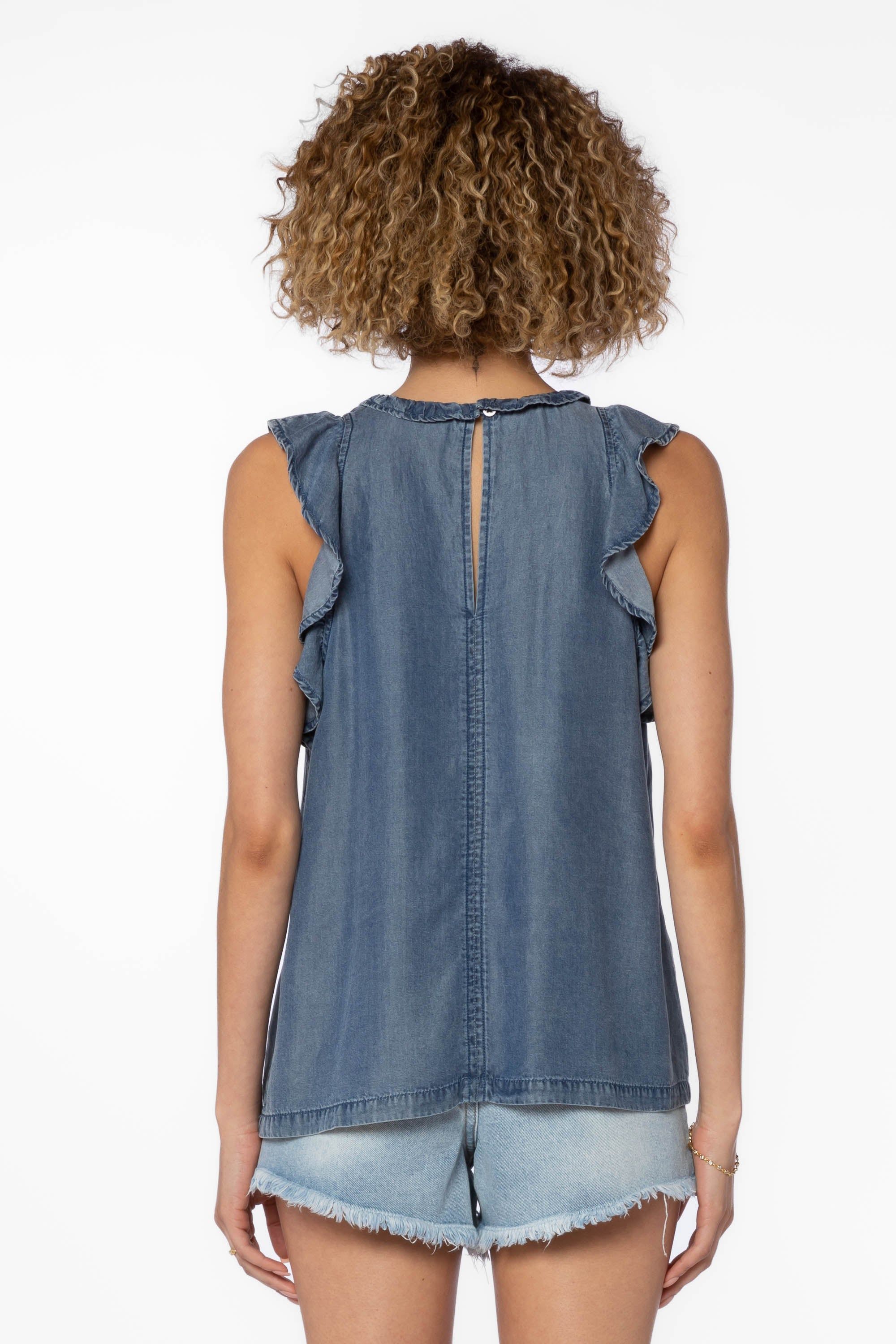 Kalliope Blue Top sold by Velvet Heart product image thumbnail 4