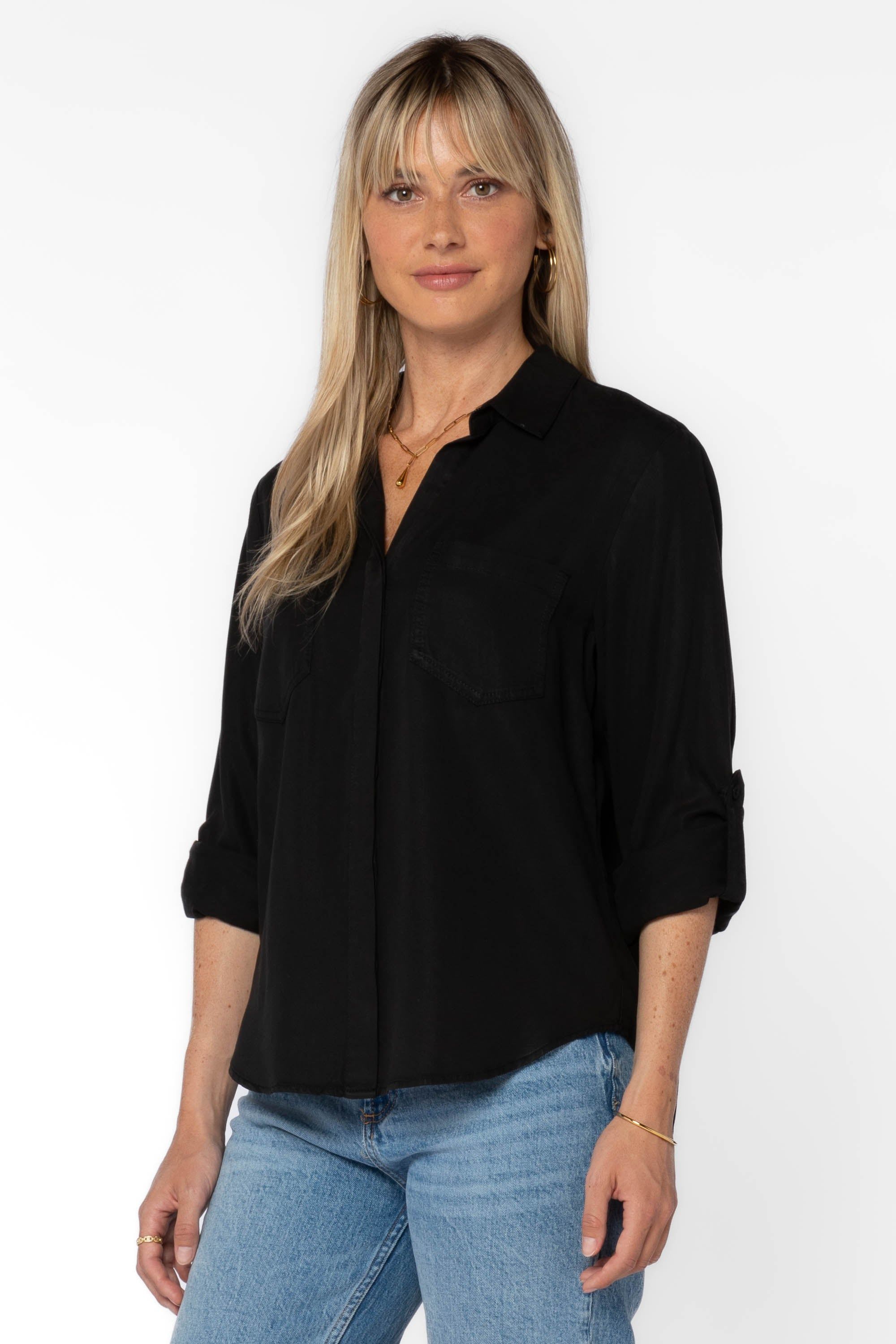 Riley Black Shirt sold by Velvet Heart product image thumbnail 3