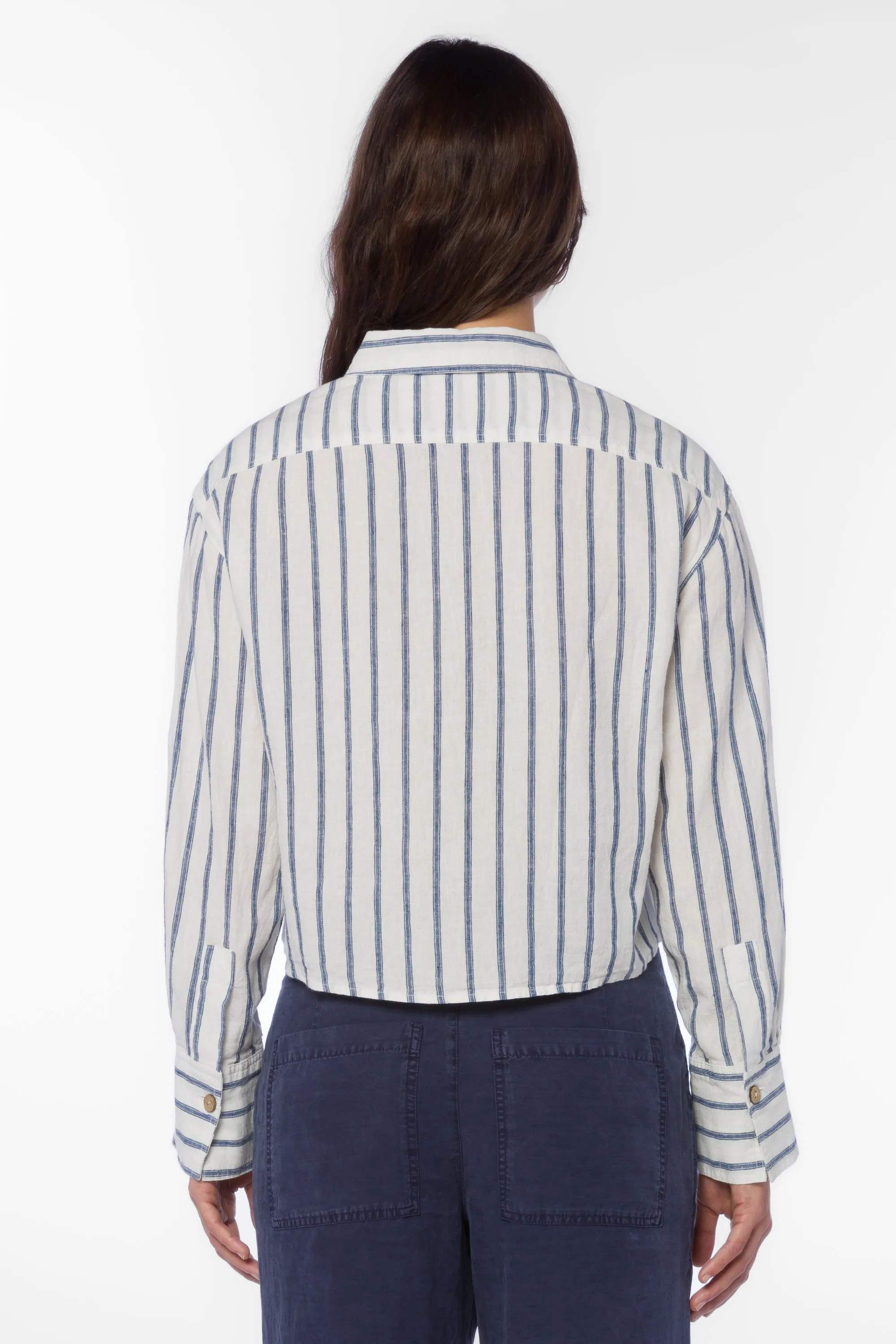 Summerlyn Navy Stripe Shirt sold by Velvet Heart product image thumbnail 4