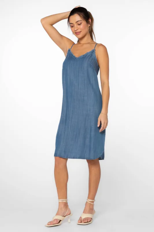 Merrit Blue Dress sold by Velvet Heart