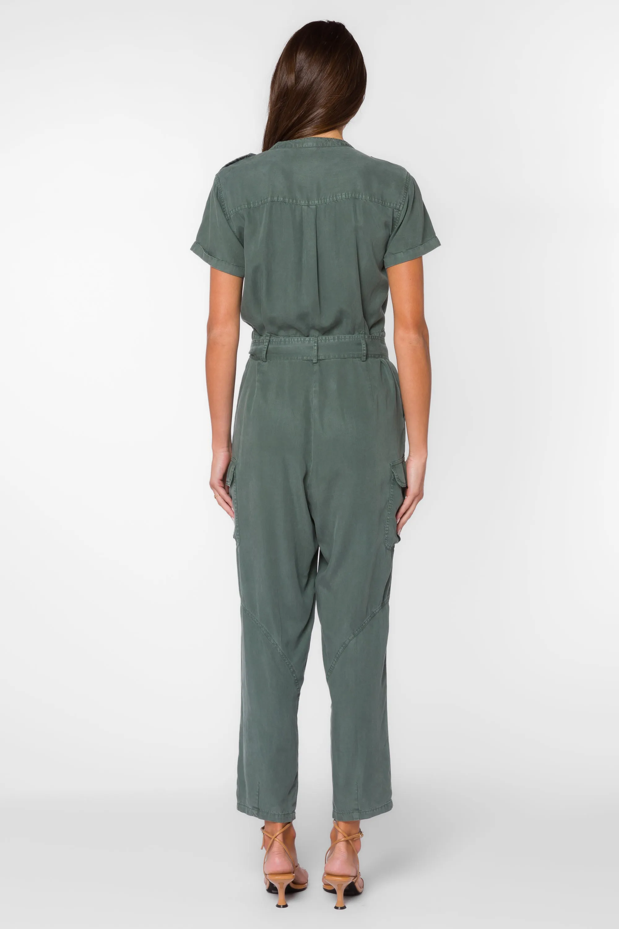 Greyson Sage Leaf Jumpsuit sold by Velvet Heart product image thumbnail 3