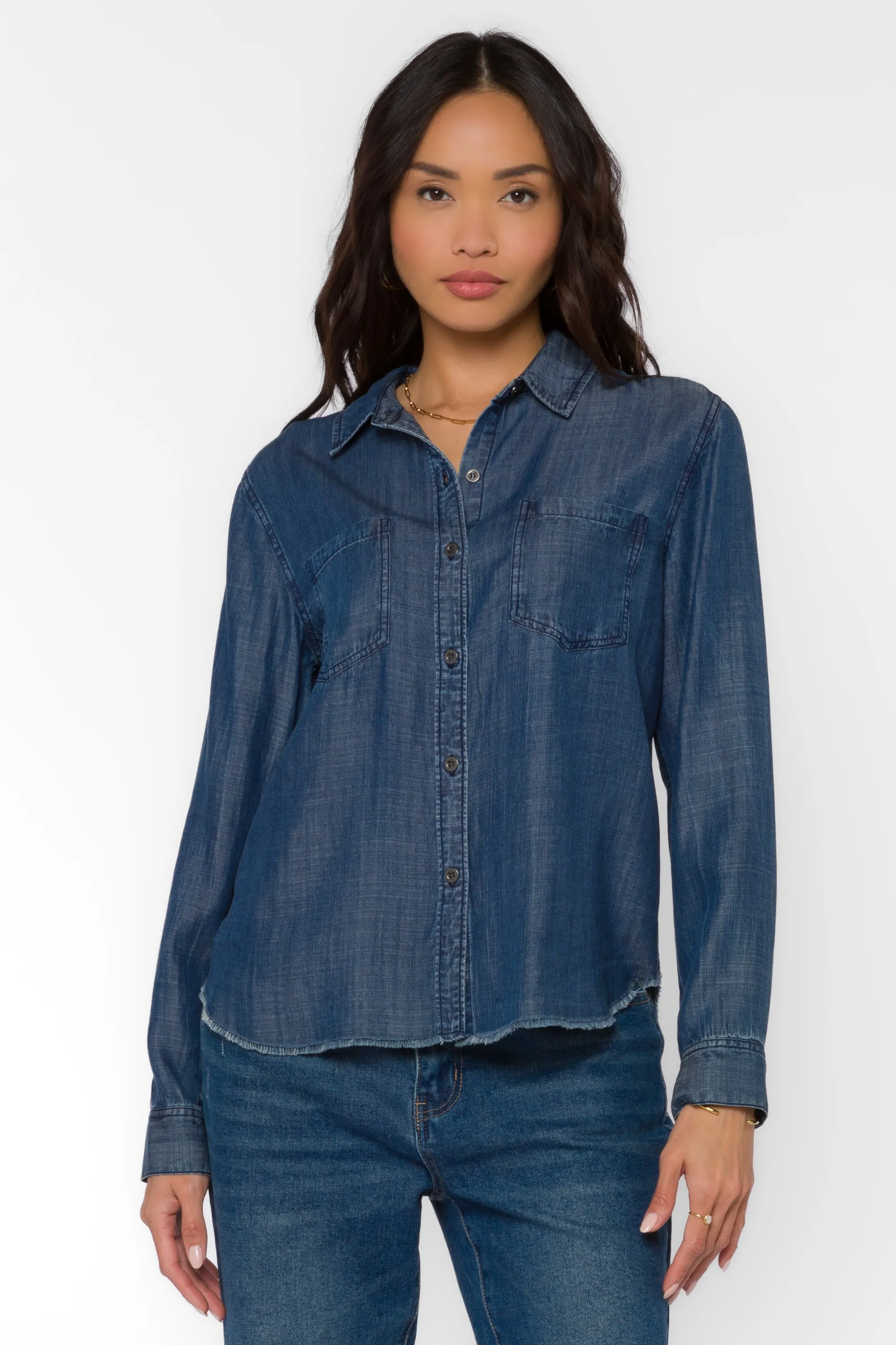 Addyson Daphne Blue Shirt sold by Velvet Heart product image thumbnail 3