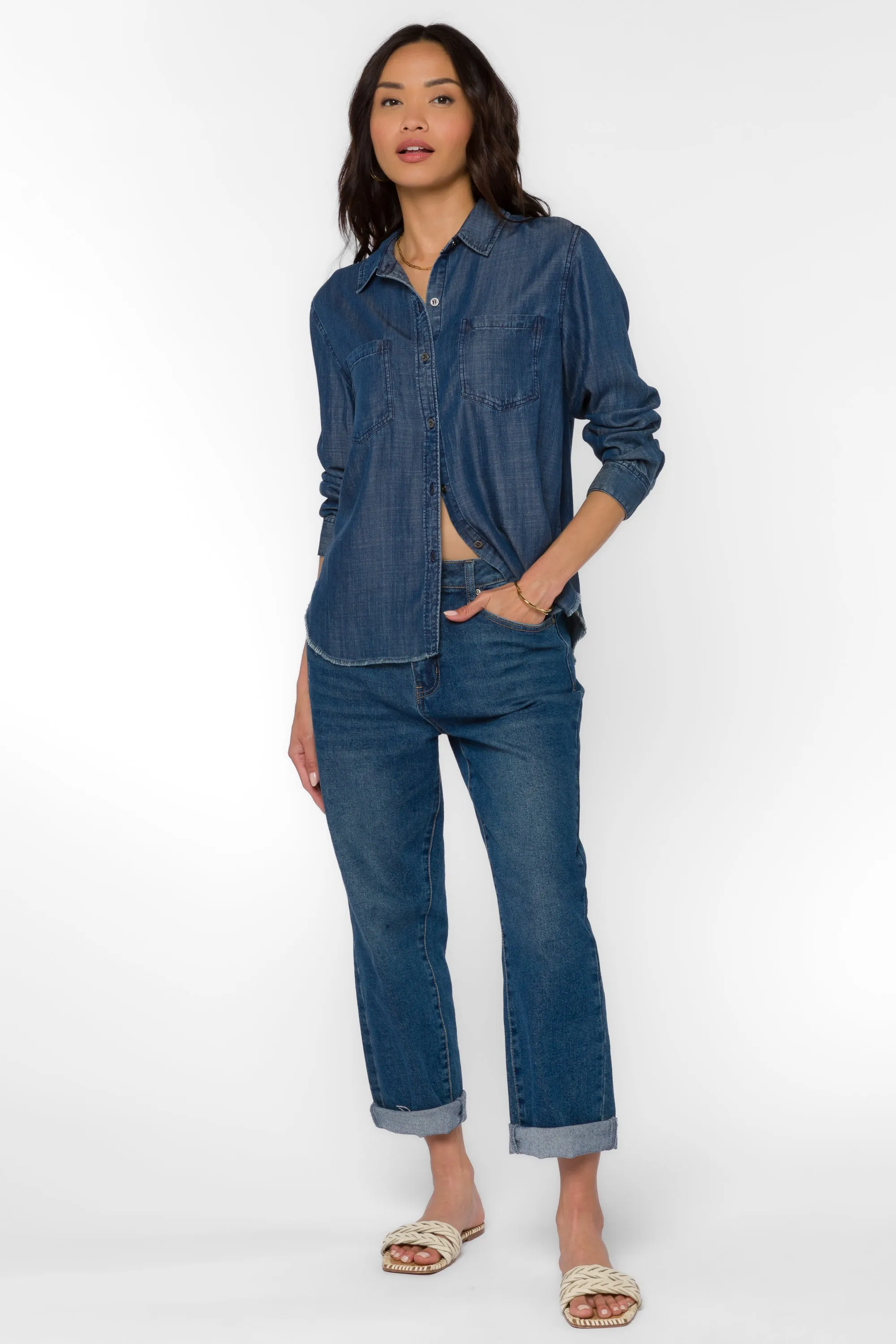 Addyson Daphne Blue Shirt sold by Velvet Heart product image thumbnail 2