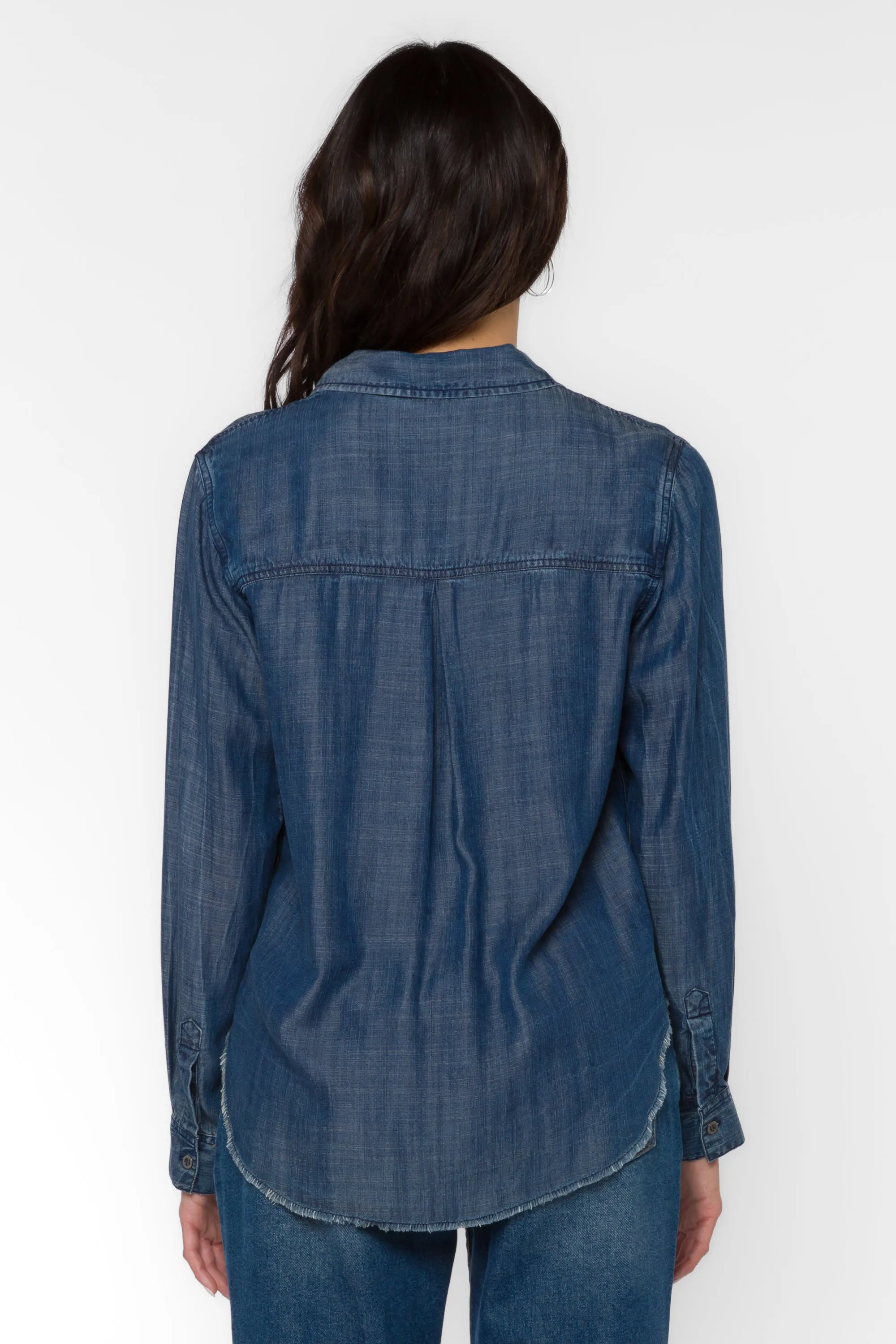 Addyson Daphne Blue Shirt sold by Velvet Heart product image thumbnail 4