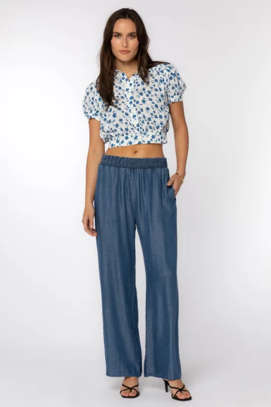 Morelia Blue Calva Pants sold by Velvet Heart