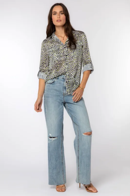Talma Leopard Shirt sold by Velvet Heart