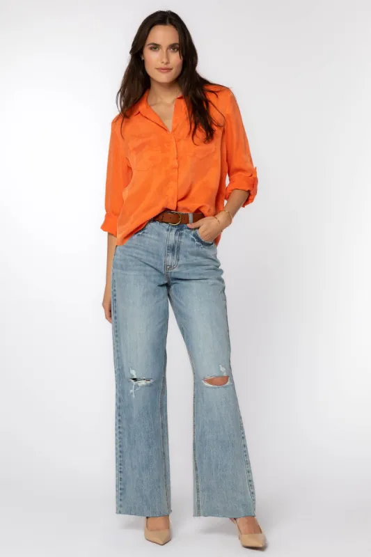 Riley Orange Shirt sold by Velvet Heart