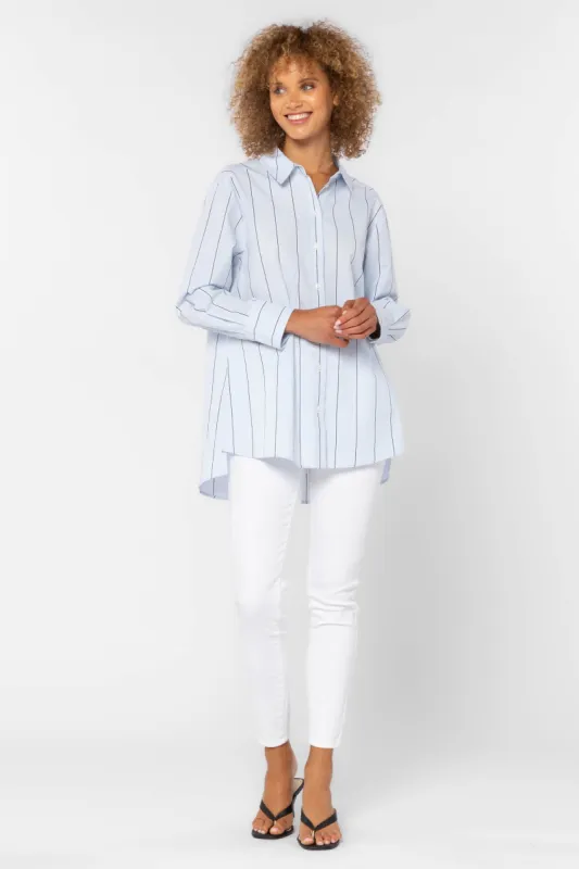 Westerly Blue Stripe Shirt sold by Velvet Heart