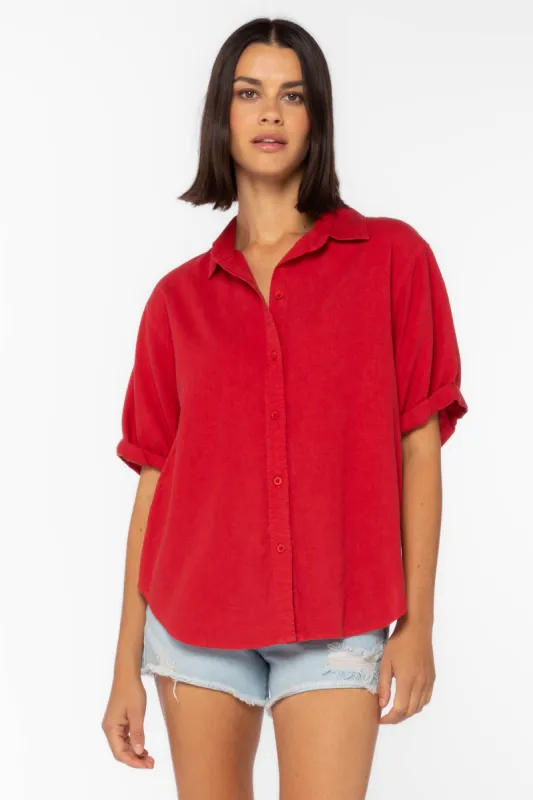 Barley Red Shirt sold by Velvet Heart