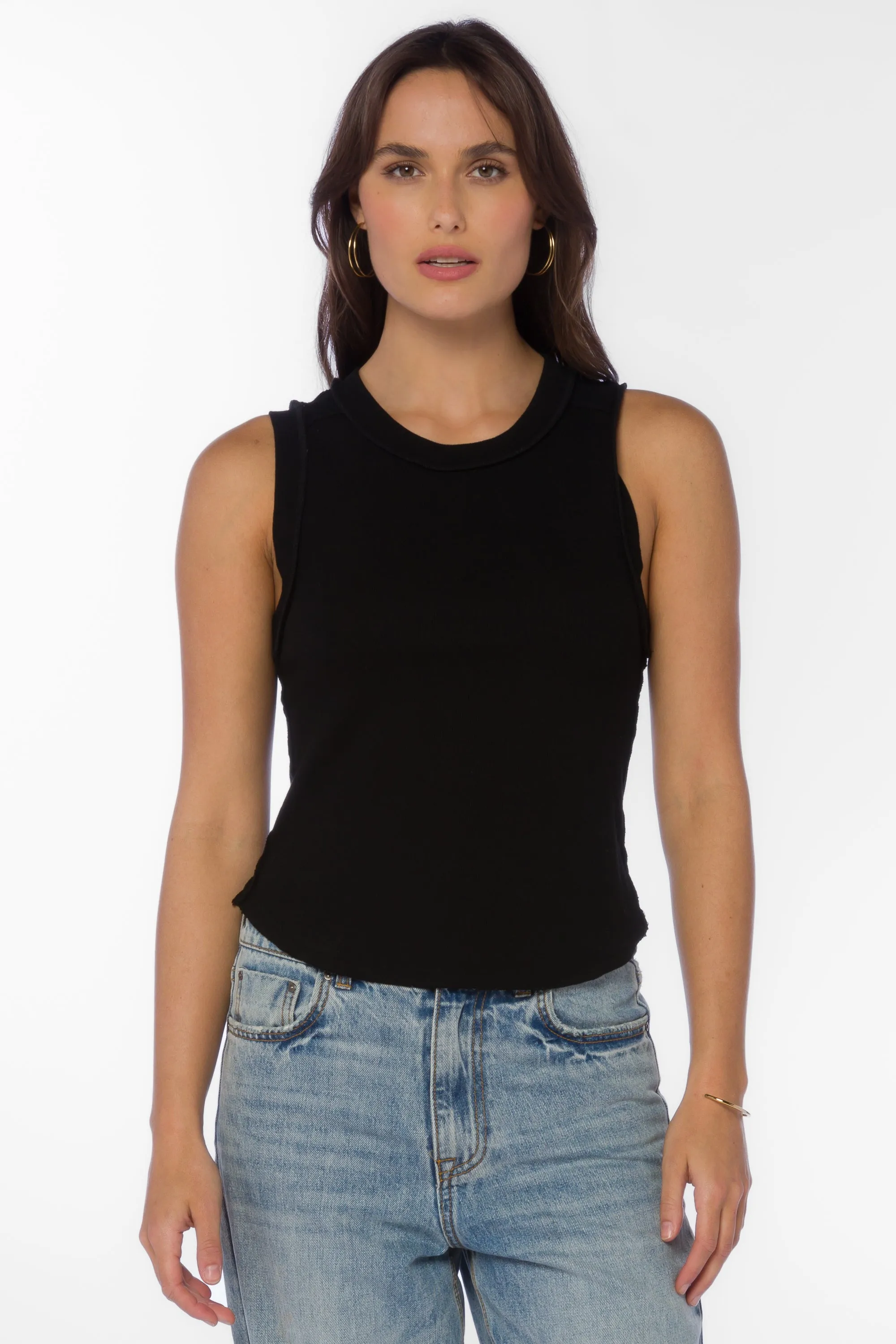Douglas Black Tank sold by Velvet Heart product image thumbnail 3