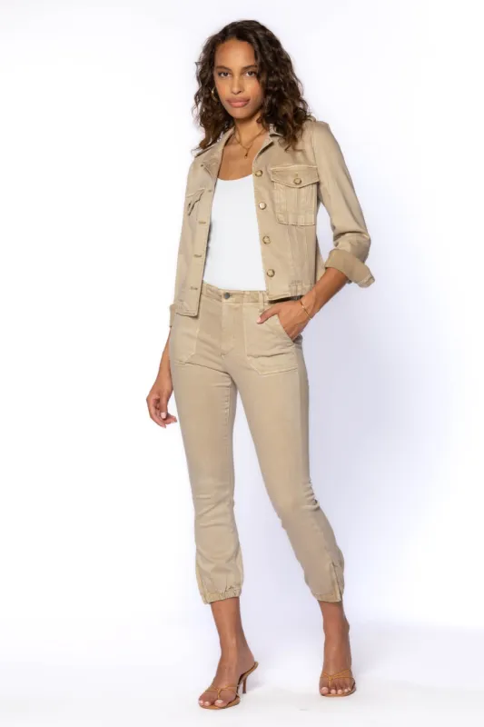 Collin Khaki Jacket sold by Velvet Heart