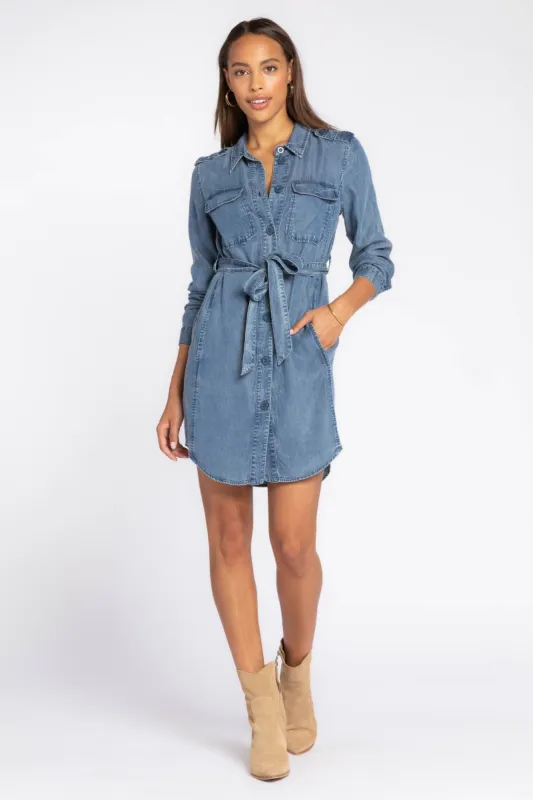 Tamra Denim Dress sold by Velvet Heart