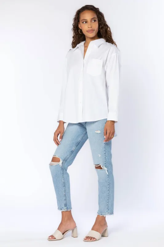 Beau White Shirt sold by Velvet Heart