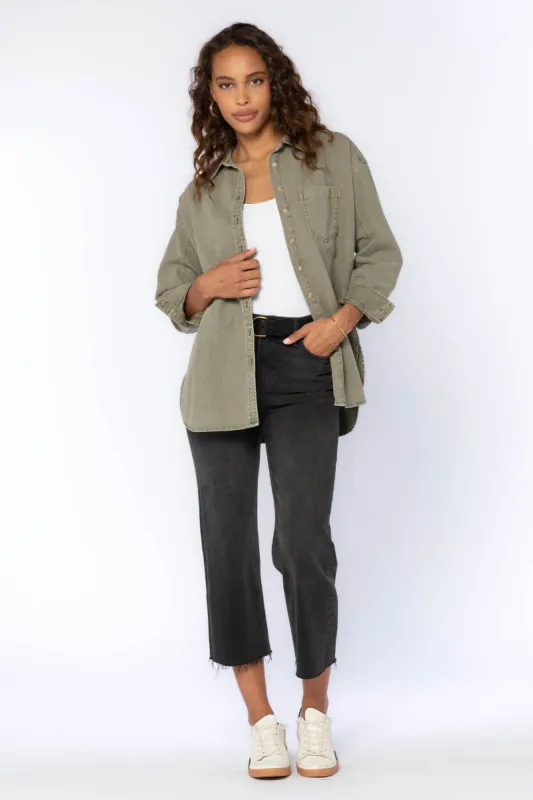 Sandy Olive Shirt sold by Velvet Heart