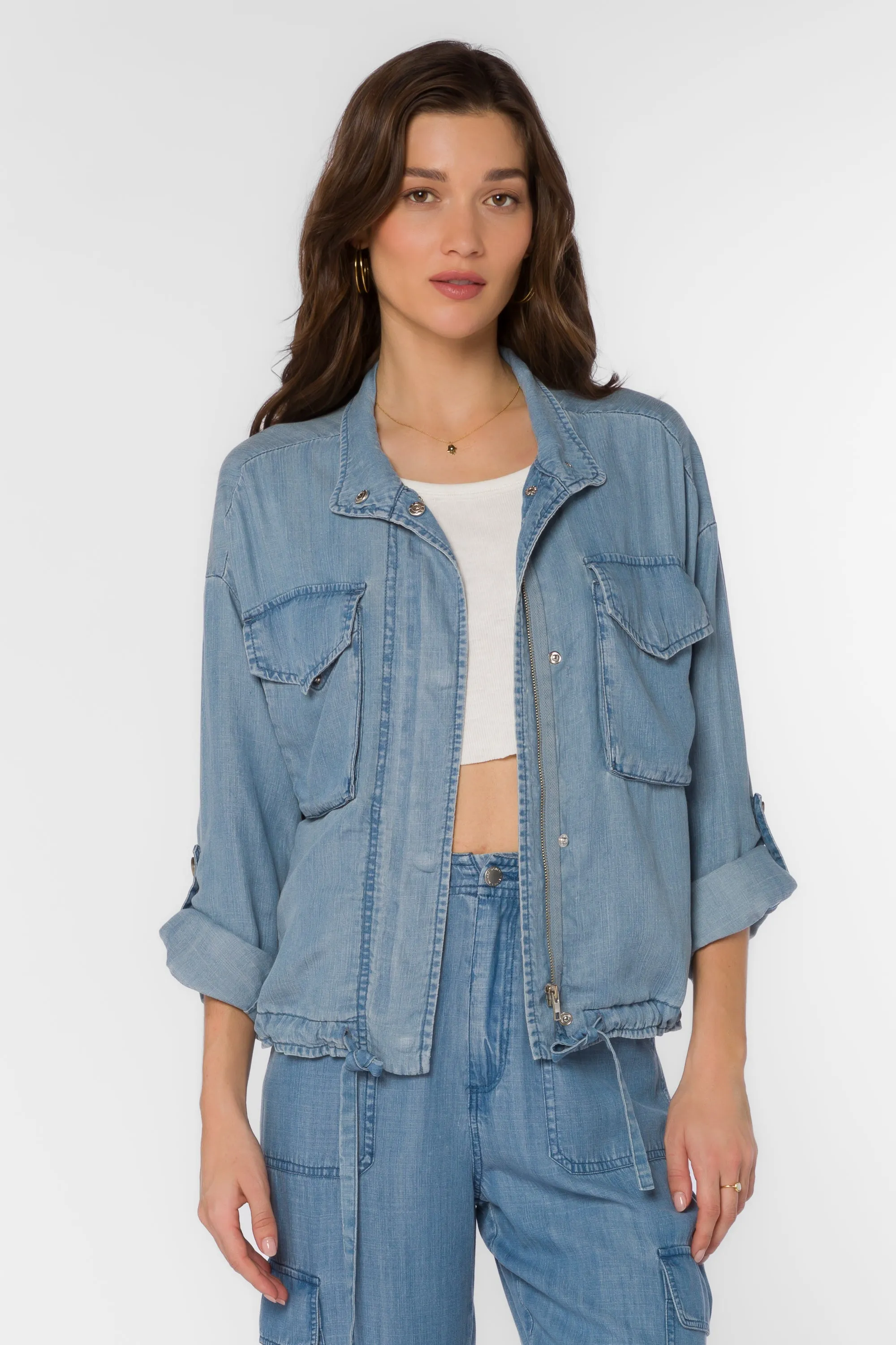 Rogue Fade-Out Blue Jacket sold by Velvet Heart product image thumbnail 3